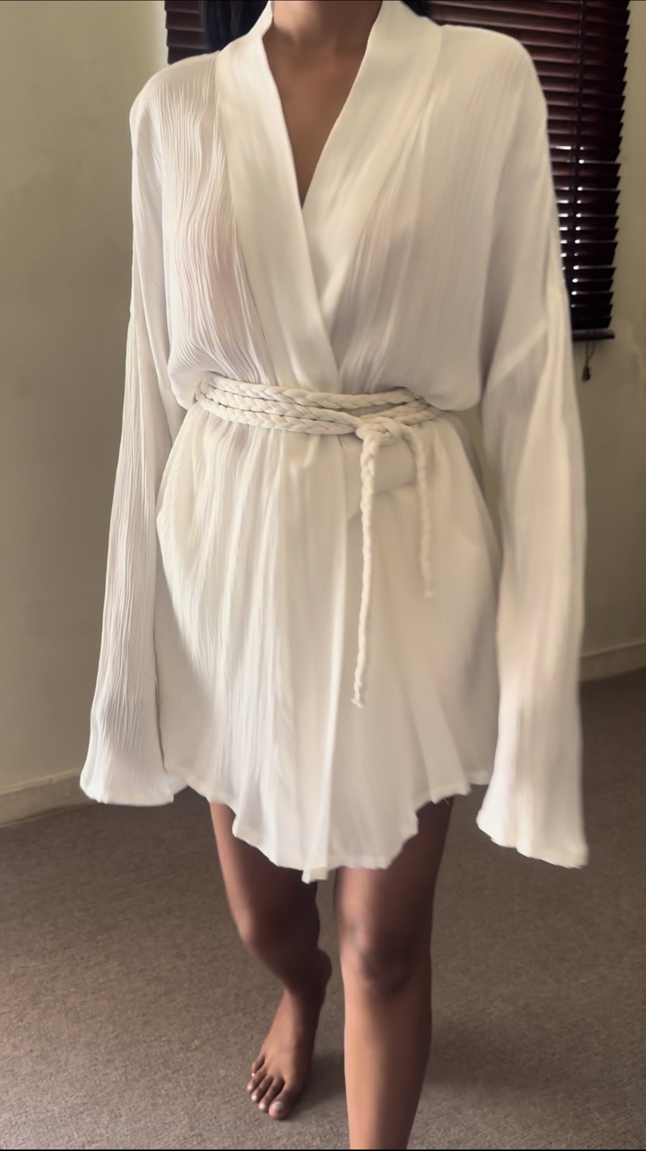 The Amber ( Braided ) : White