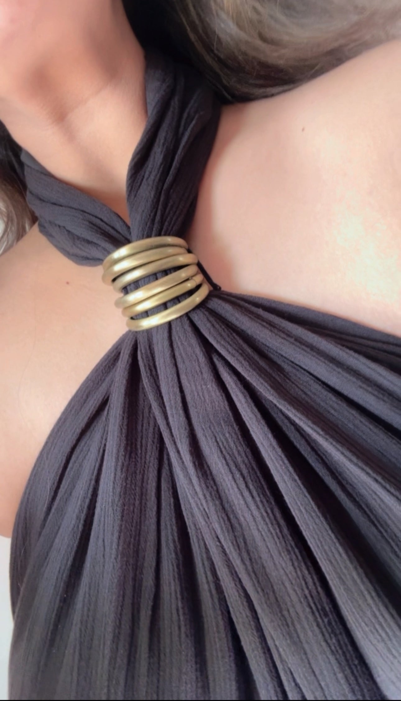 The Gloria Aurum Maxi : Black
