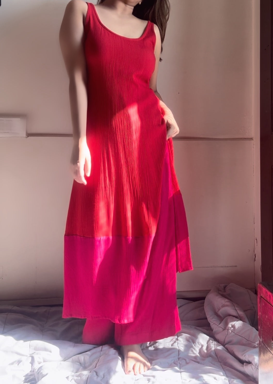 The Scarlet Lagoon :  Red And Fuchsia