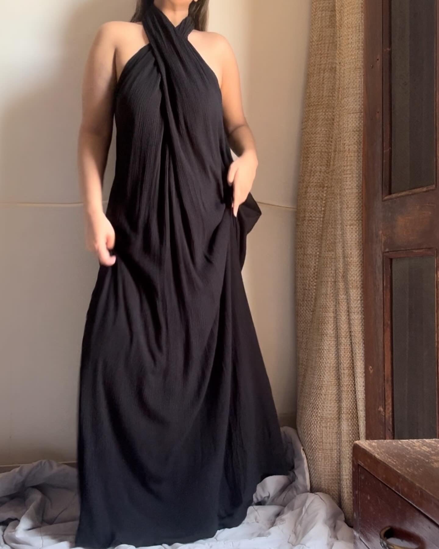 The Poseidon Maxi : Black