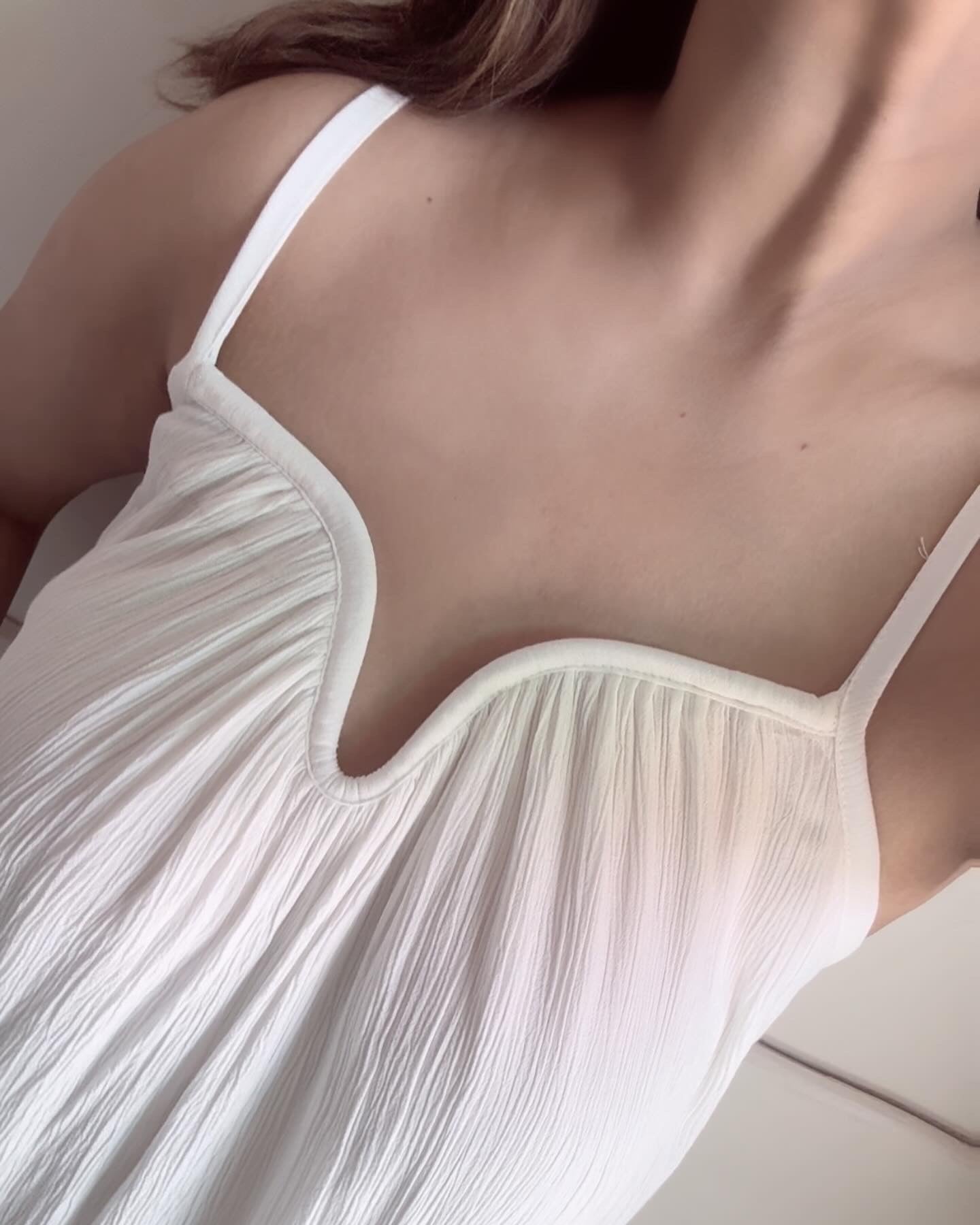 The Scallop Maxi : White