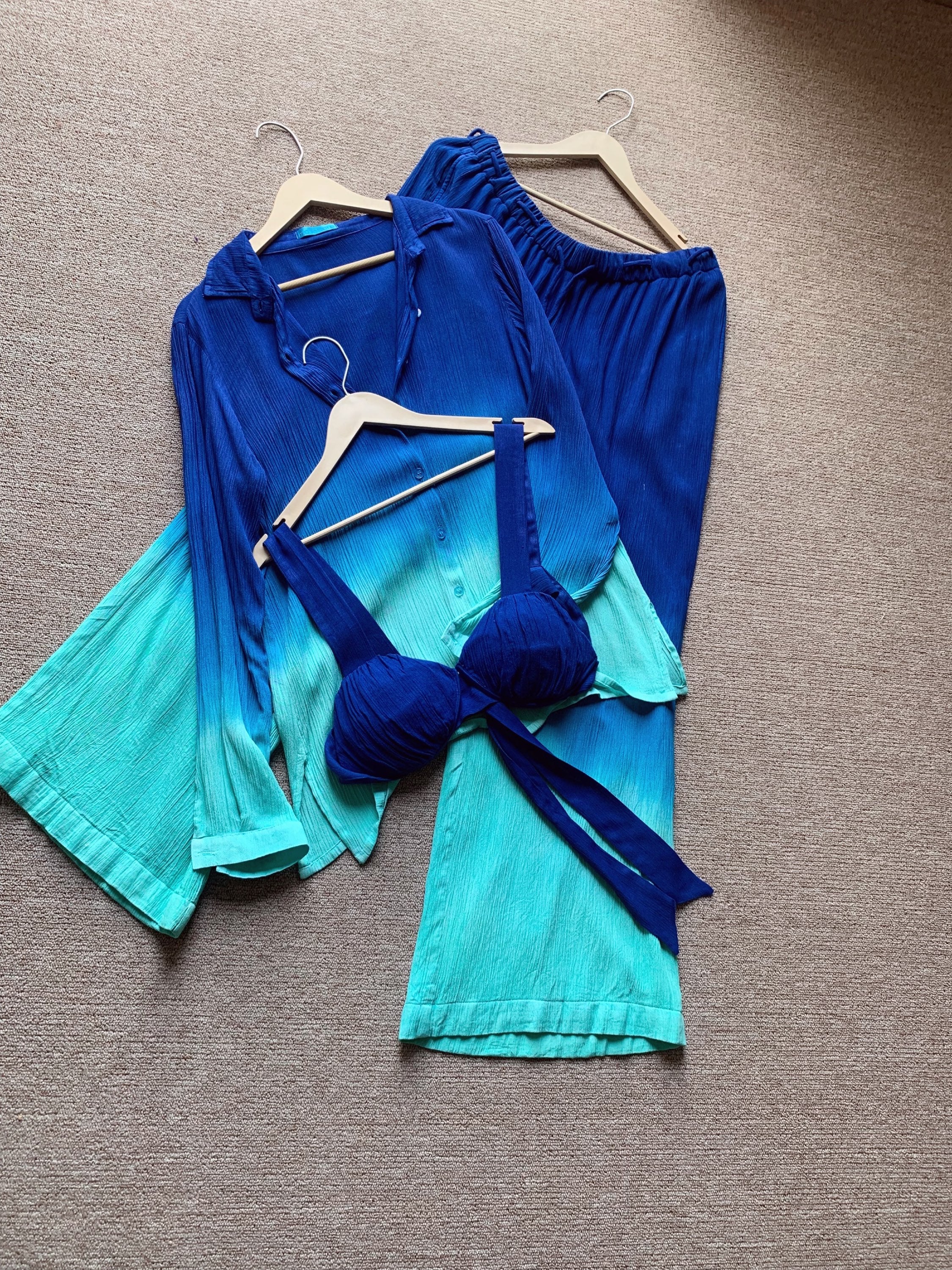 The Sand Set + The Shell Bralette :  Azura Colours