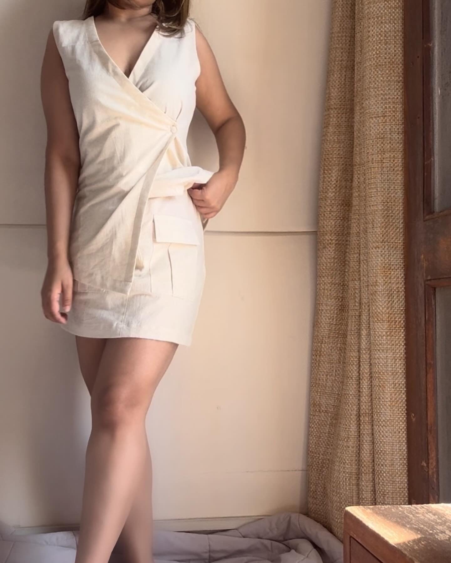 The Solar Skirt Set : Off White