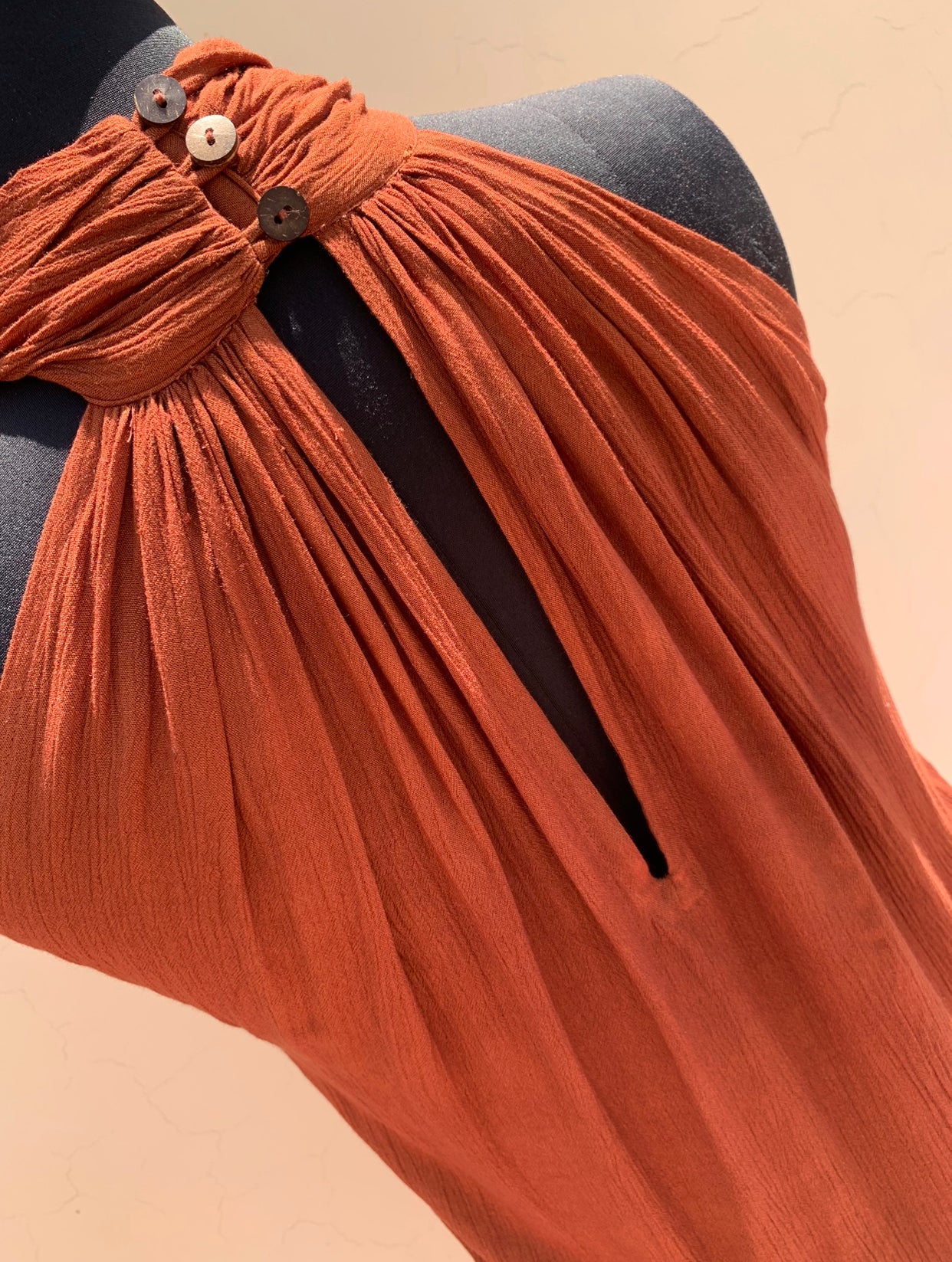 The Gloria Top: Burnt Orange