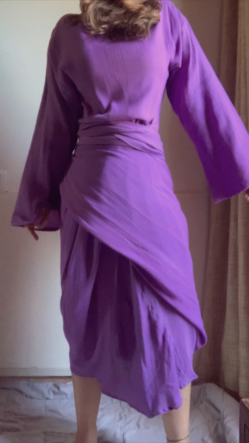 The True Tulip Dress : Dark Lavender