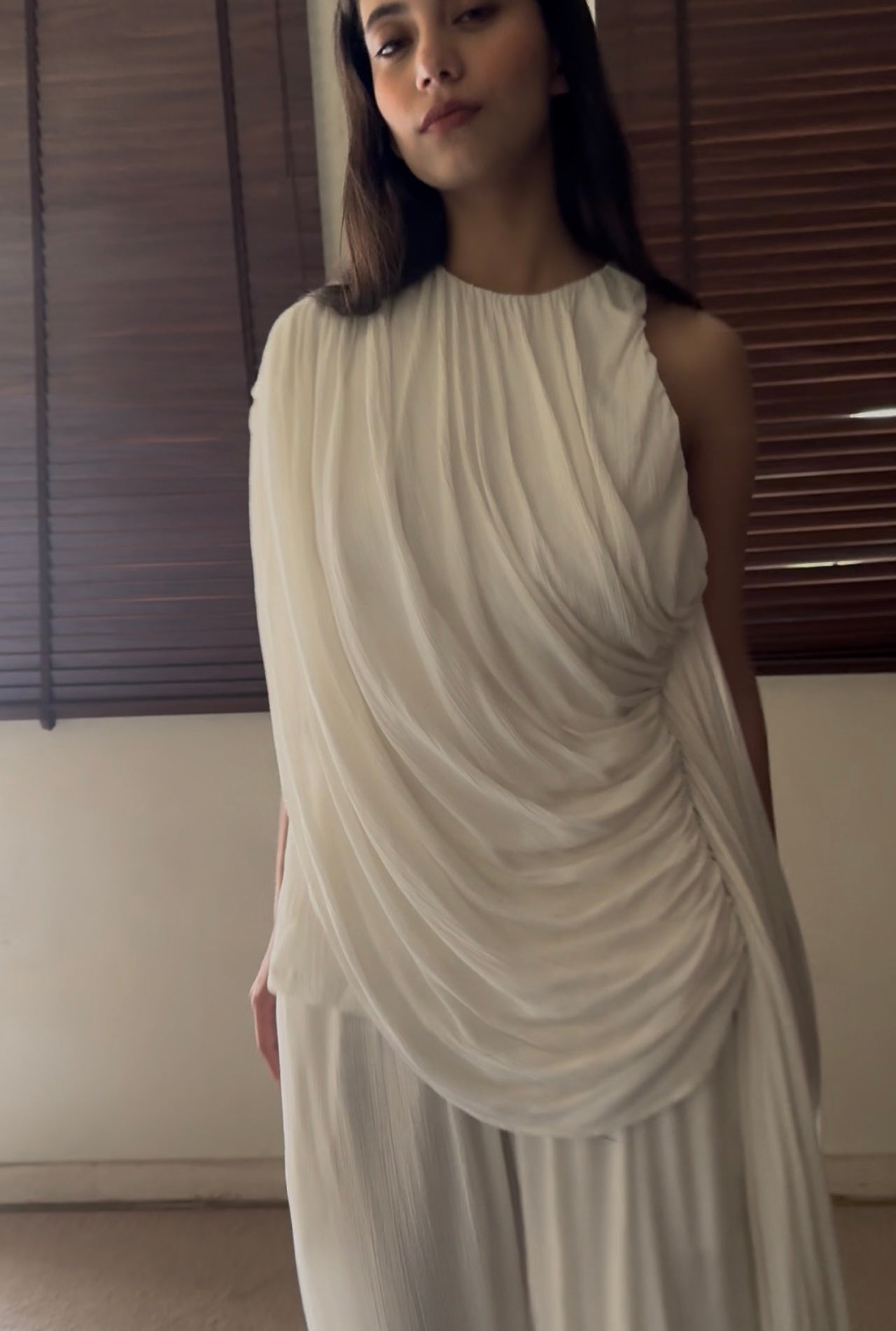 The Ocean Pearl Top : White