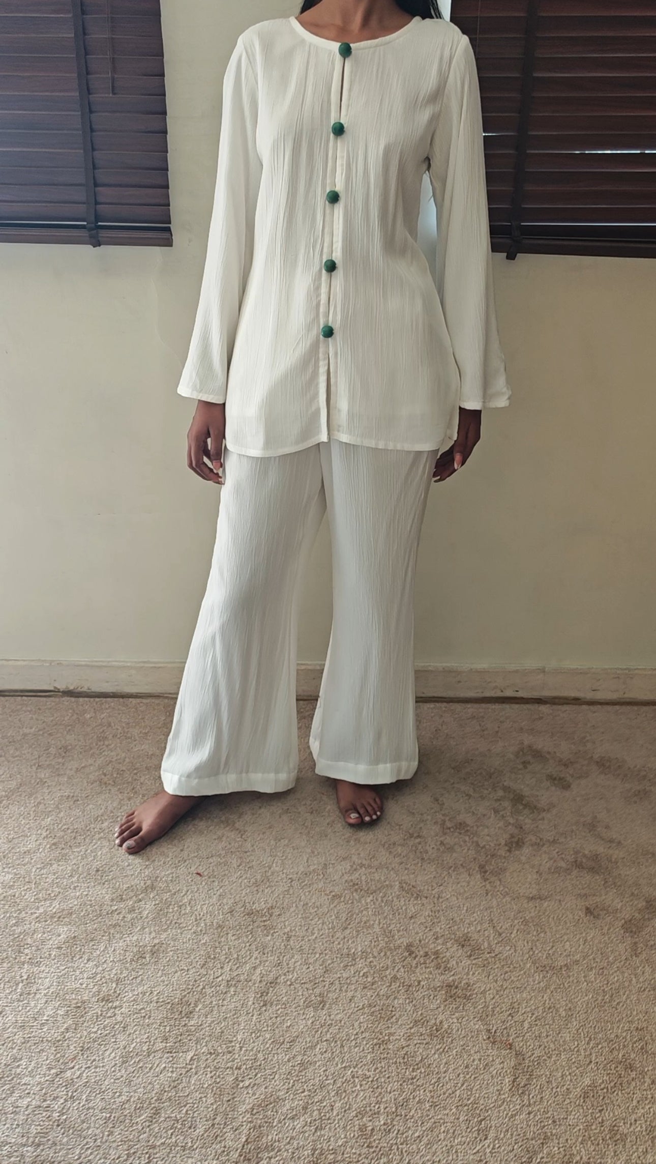 The Oasis Shell Set : White