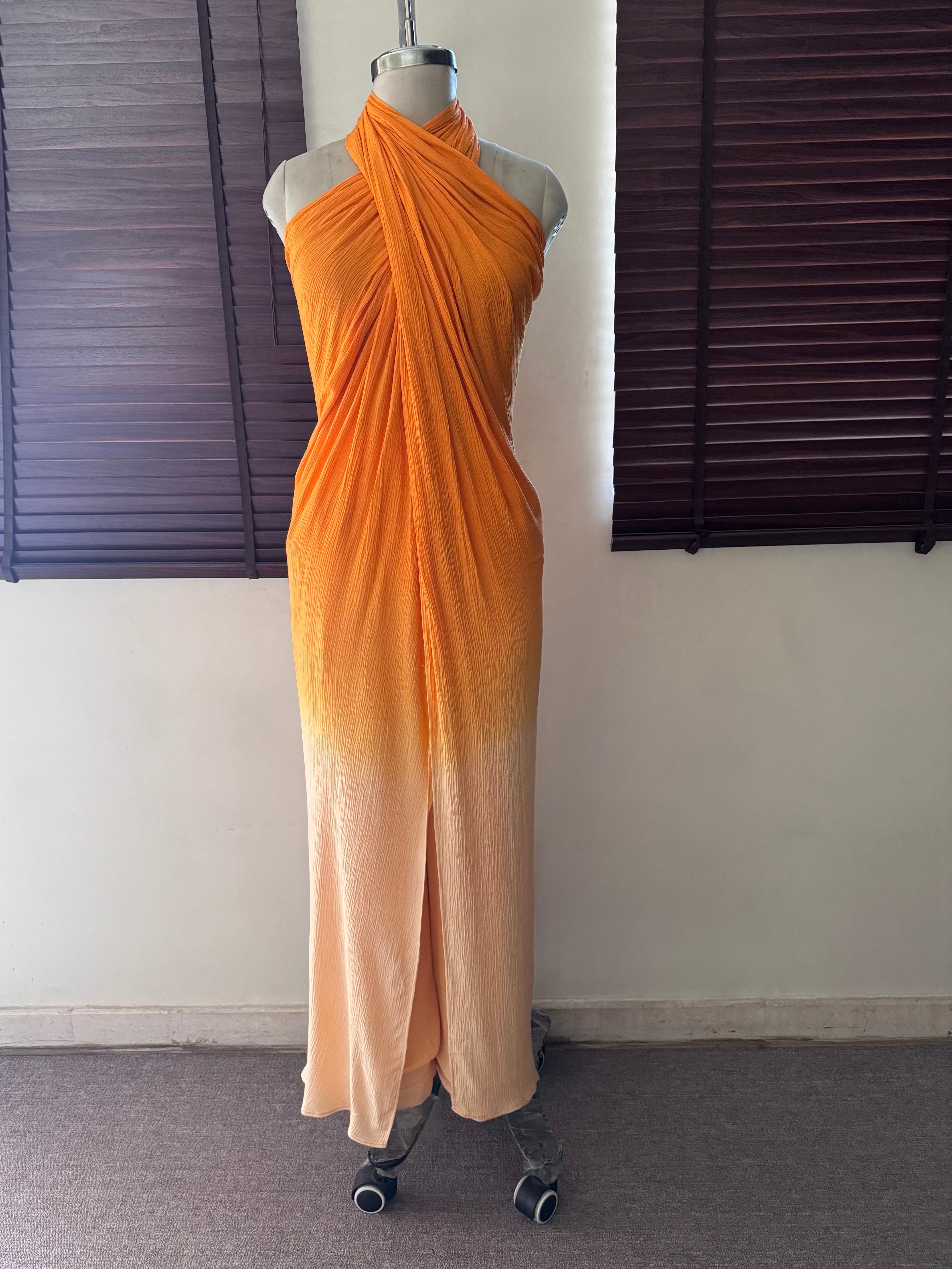 The  Daughter Of Poseidon : Light Orange And Peach Ombre