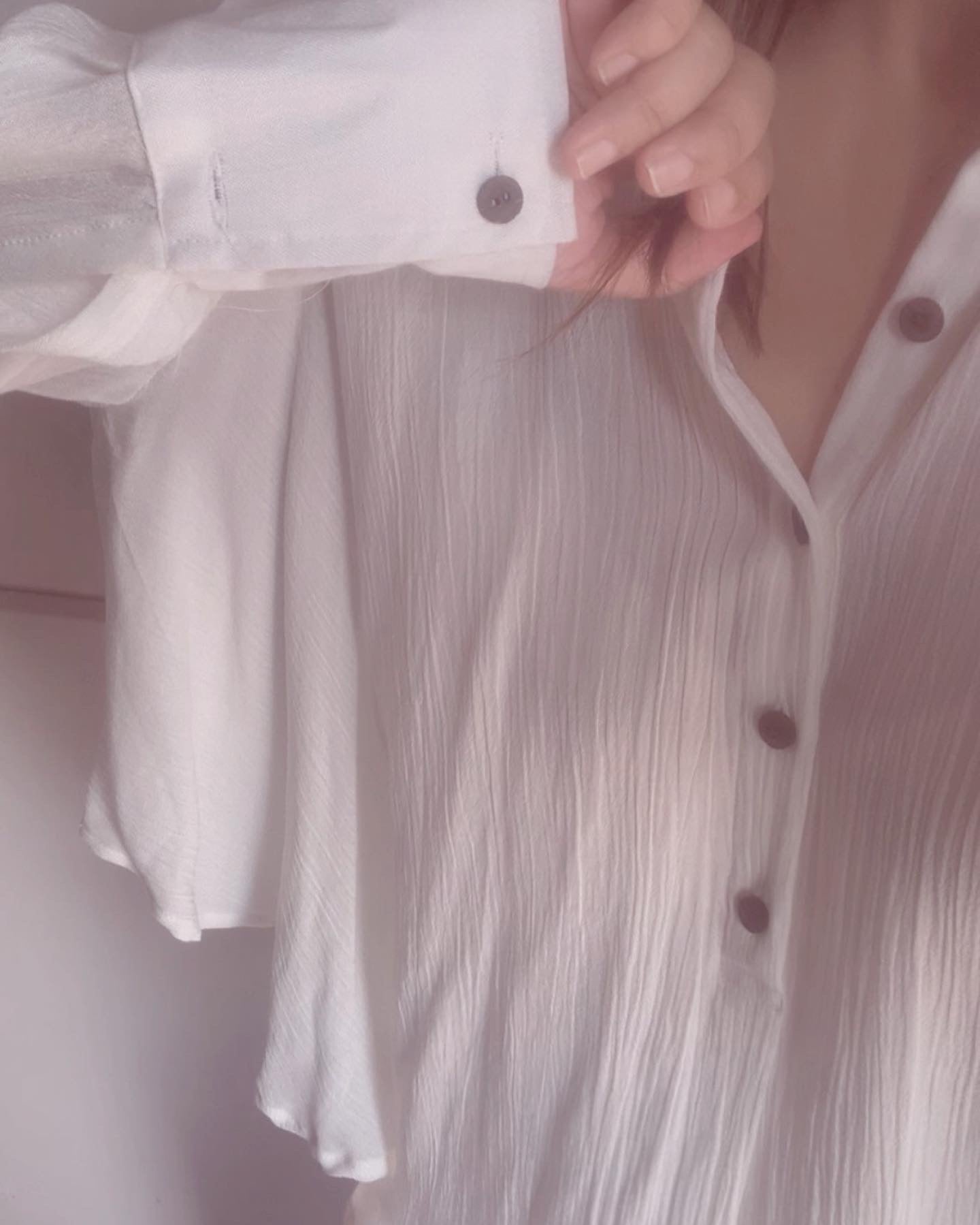 The Swirl Top : White