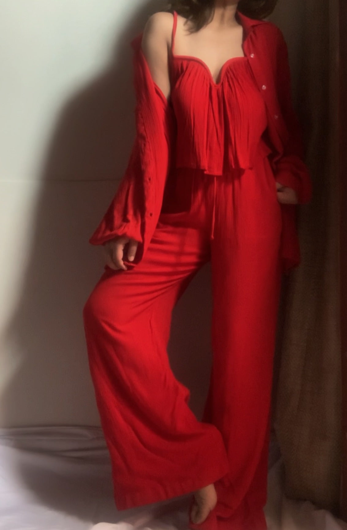 The Angel Wing Set : Red