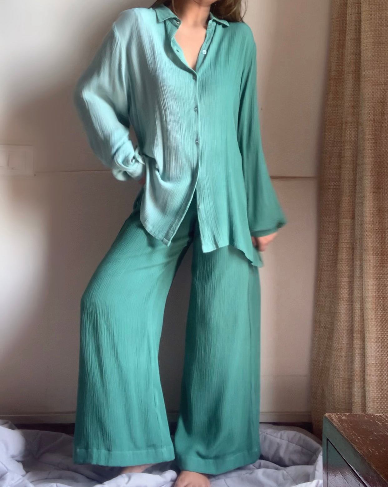 The Aura Set : Teal And Sea Green Ombré