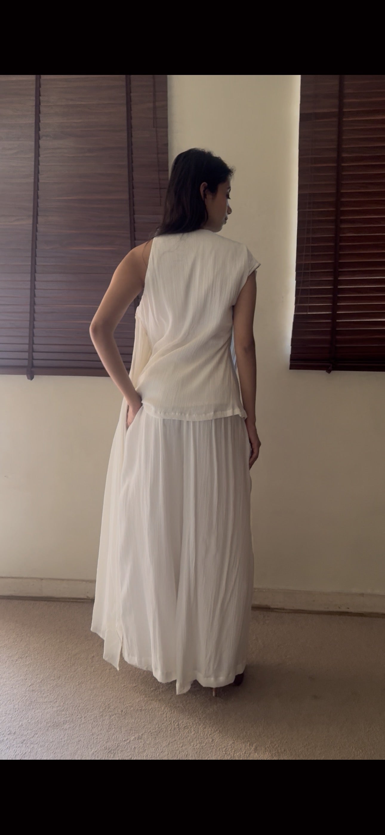 The Ocean Pearl Top : White
