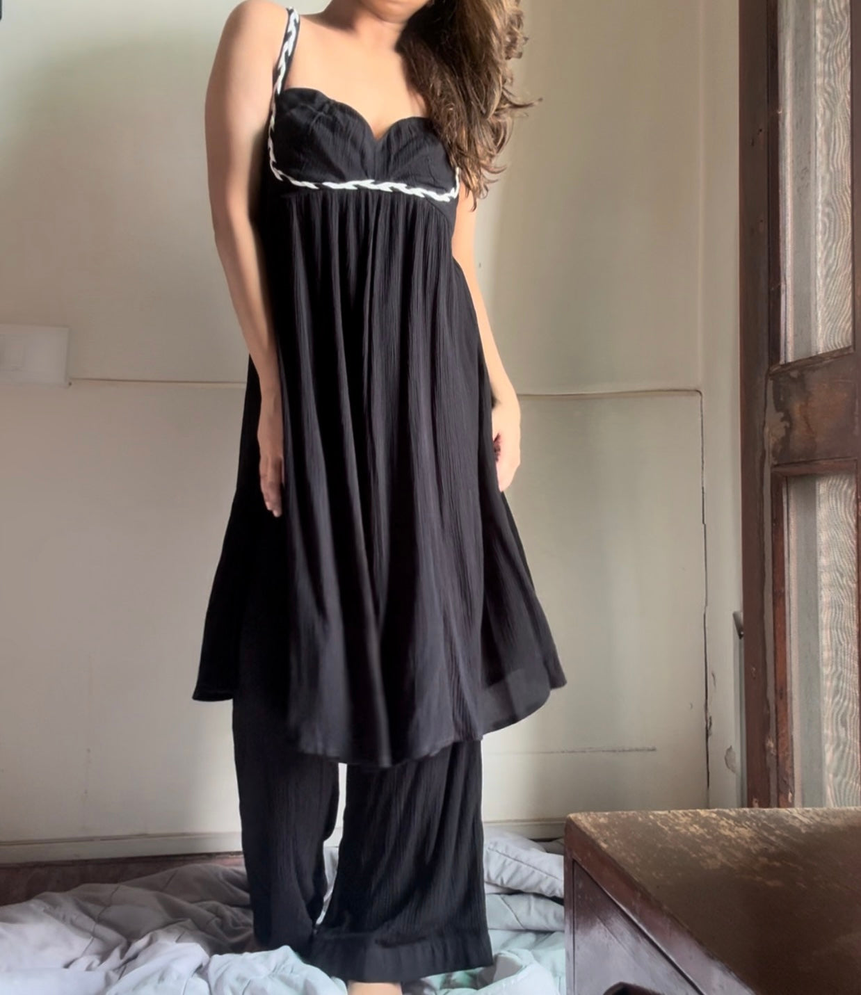 The Ariana Long Set : Black