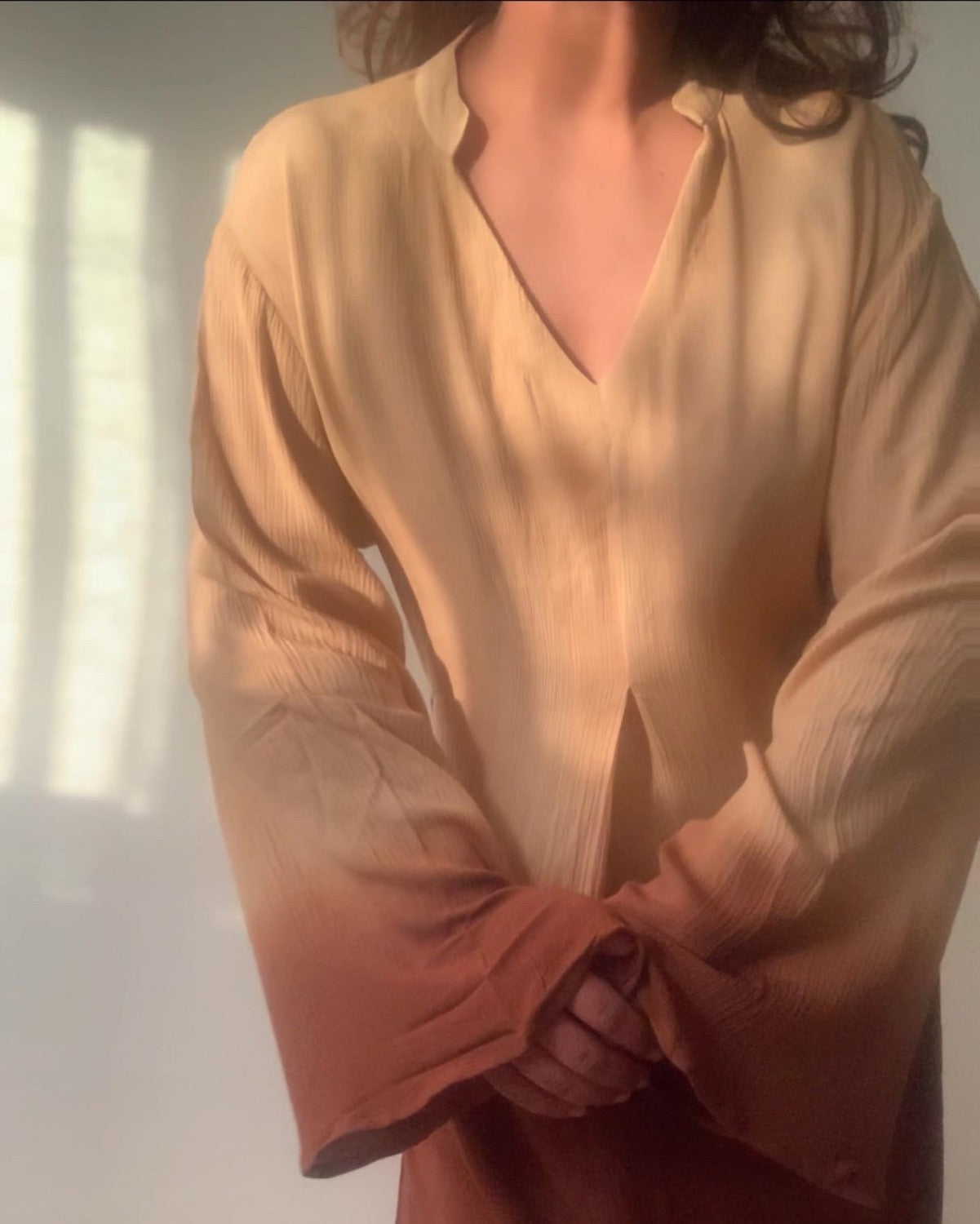 The Magna Mater : Beige And Brown Ombré