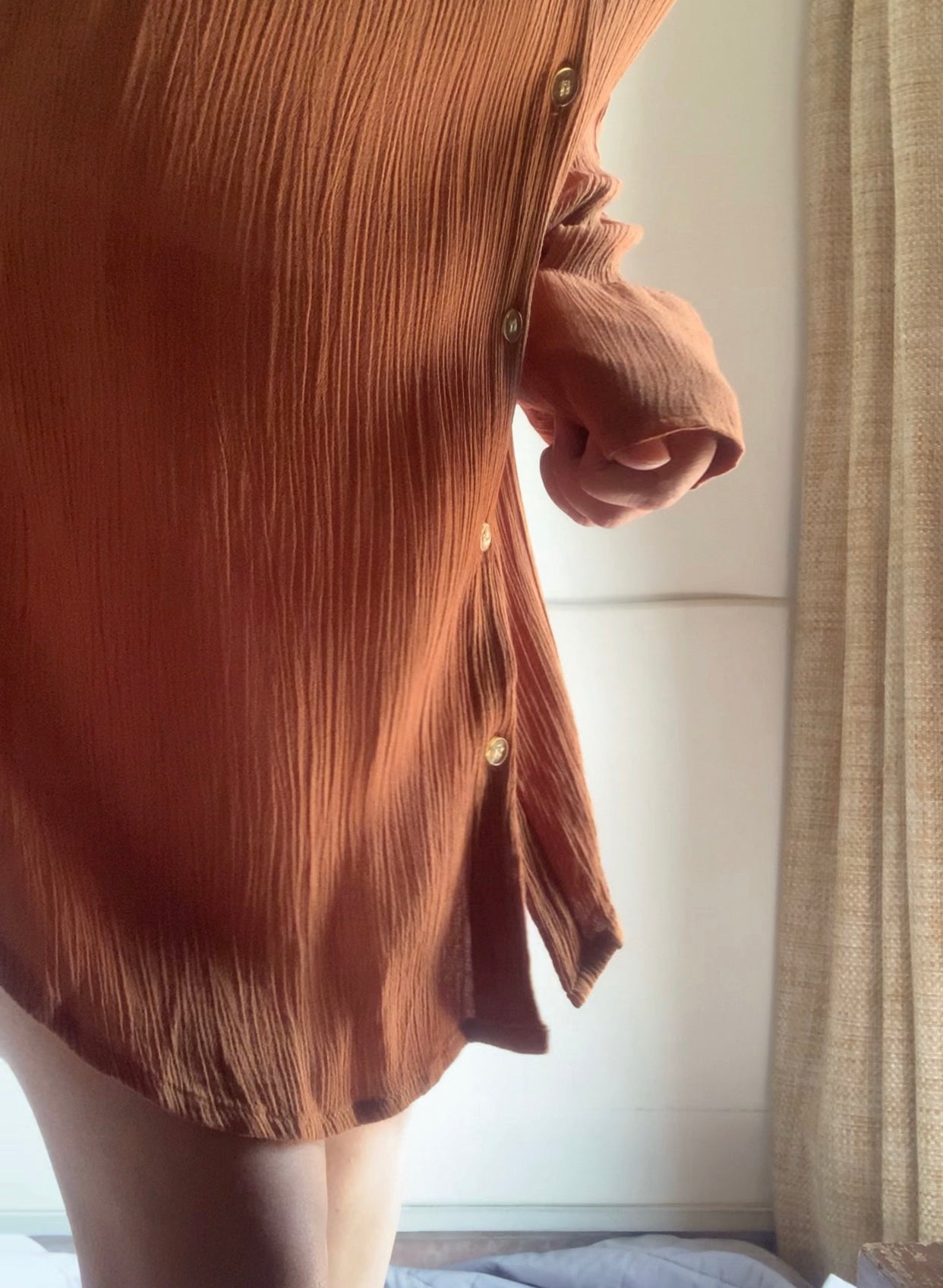 The Dunes Shirt : Amber Honey