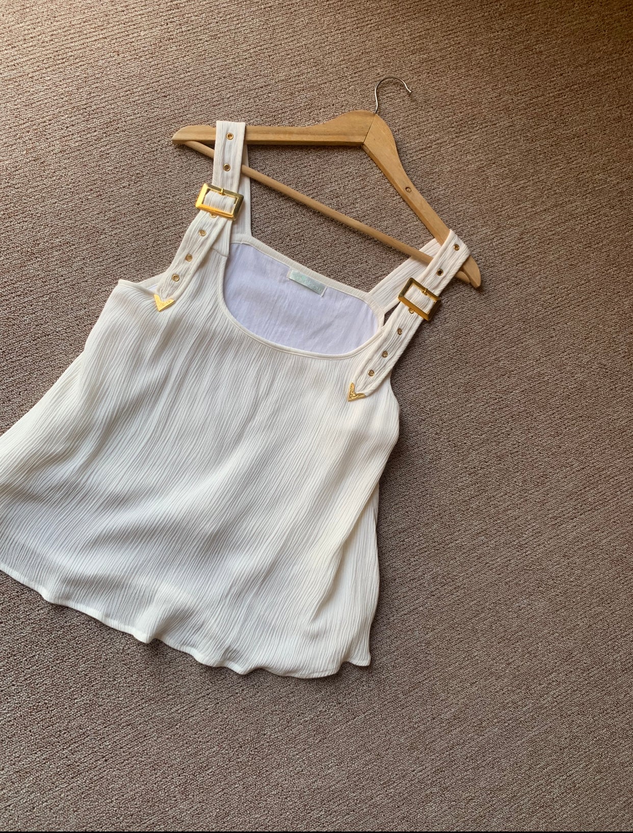 The Harlow Top :  White