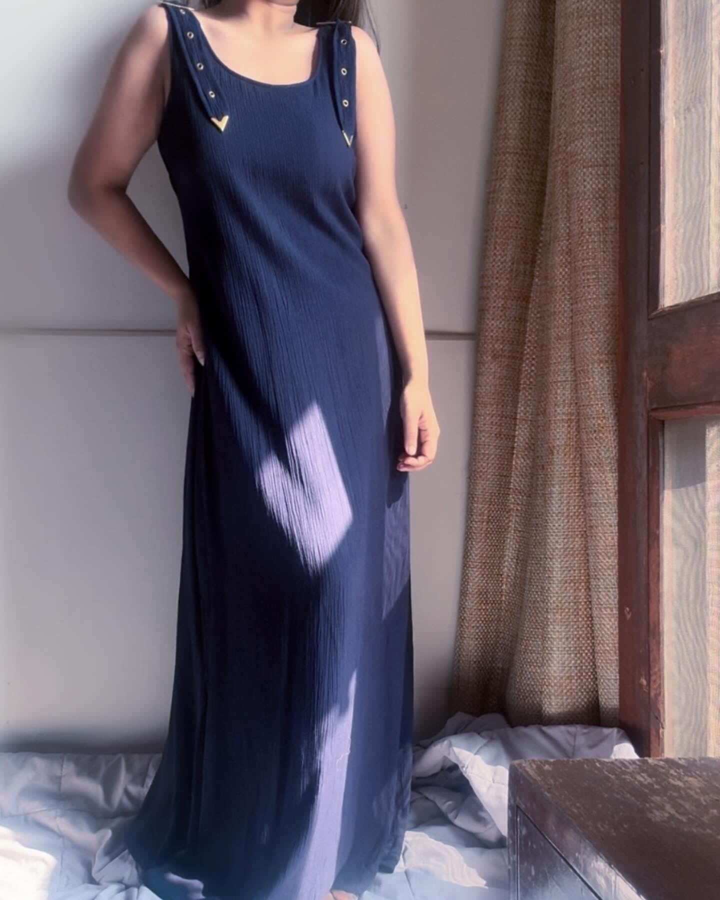 The Harlow Maxi : Dark Blue