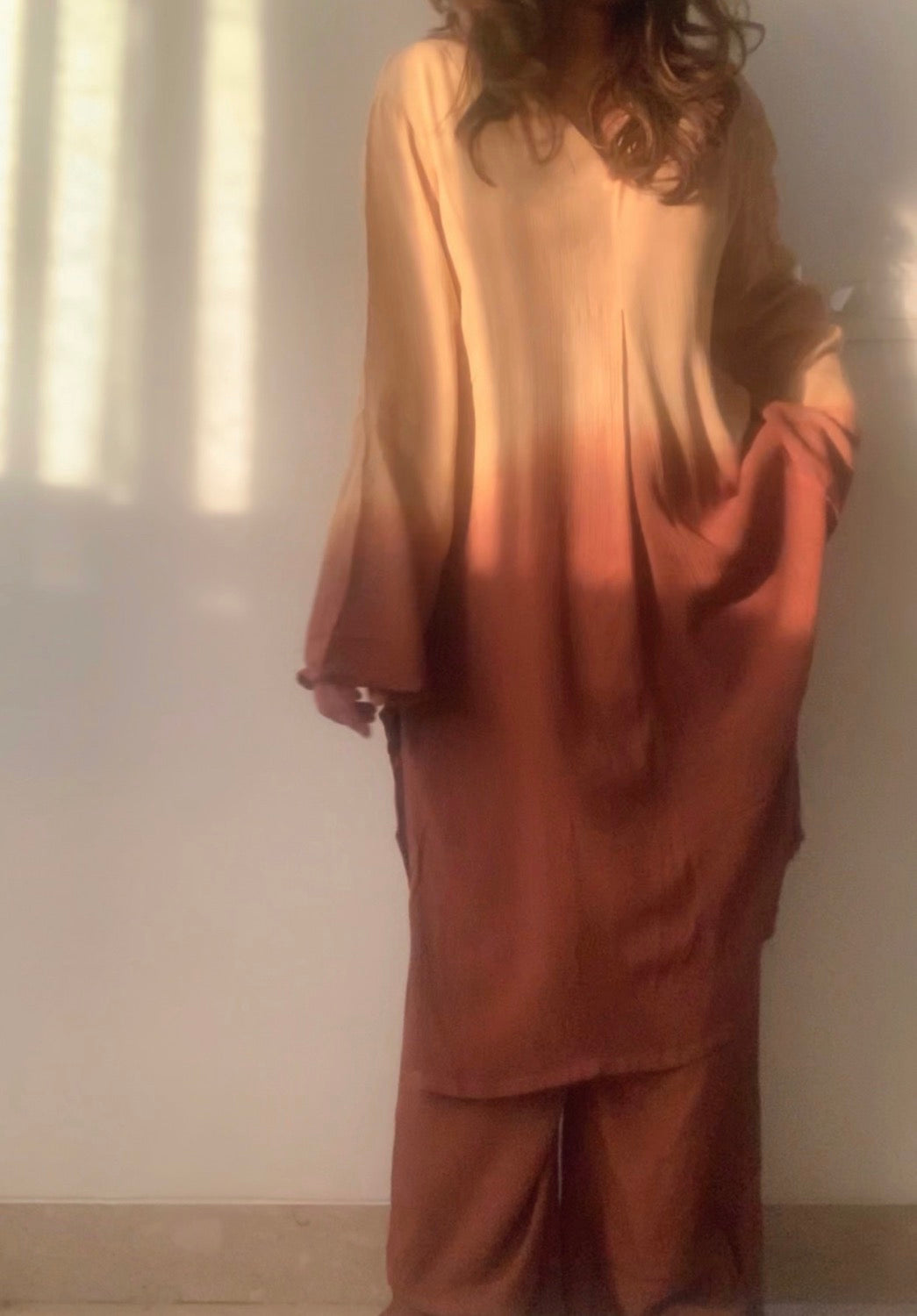 The Magna Mater : Beige And Brown Ombré