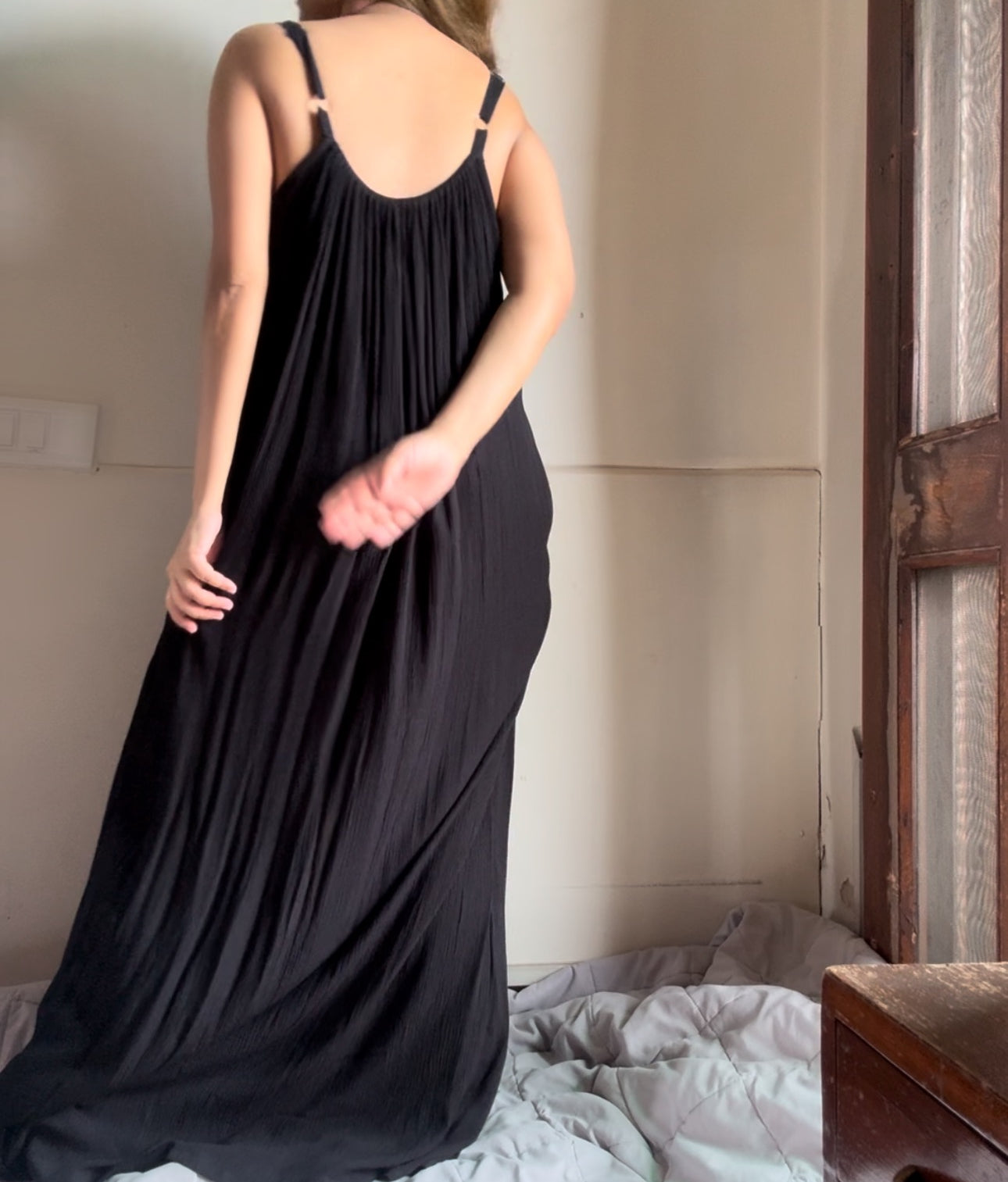 The Scallop Maxi :  Black