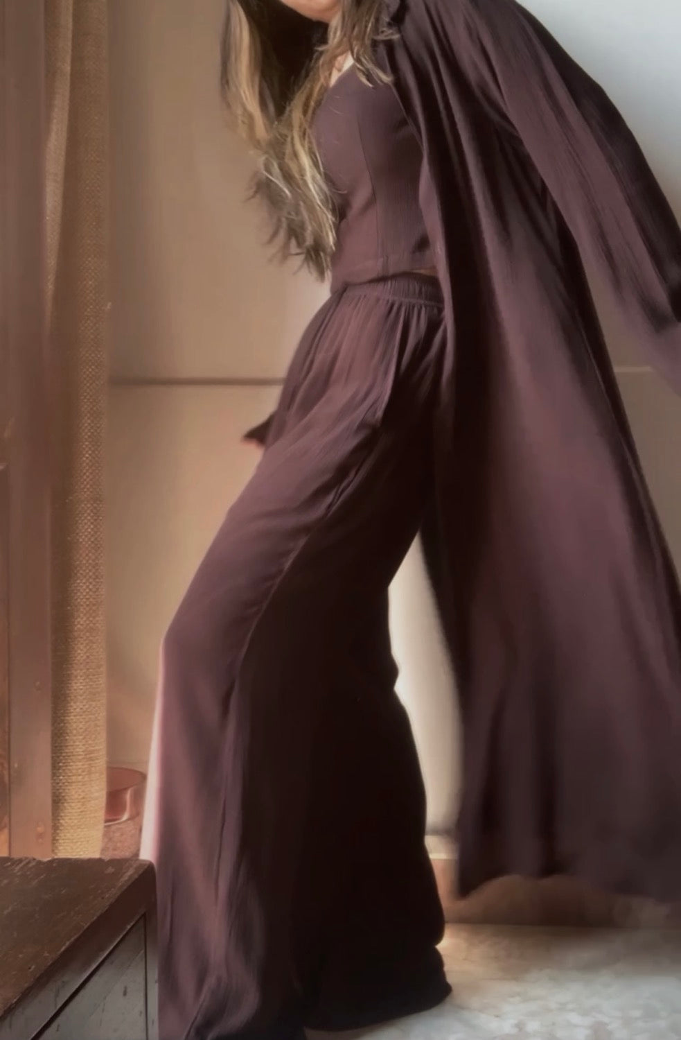 THE OLIVIA : Chocolate Brown
