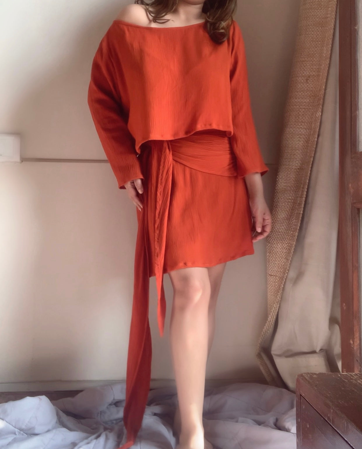 The Fading Sunset Set : Burnt Orange