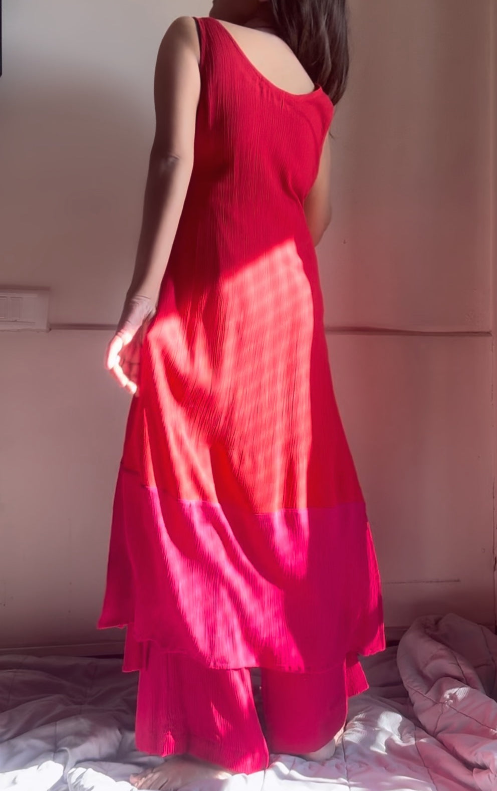 The Scarlet Lagoon :  Red And Fuchsia