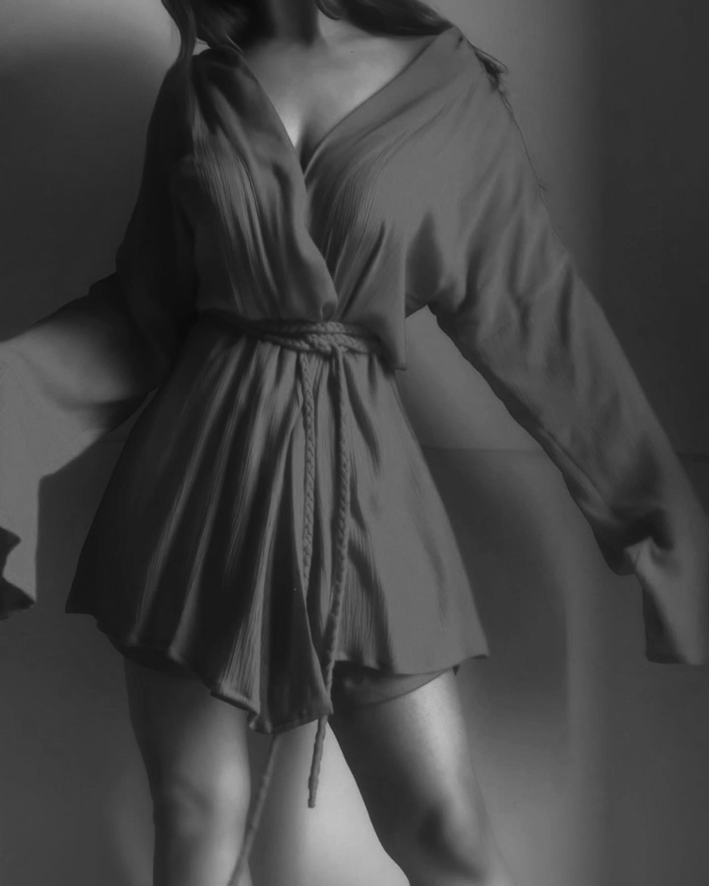 Robe + Braided Belt : CUSTOM