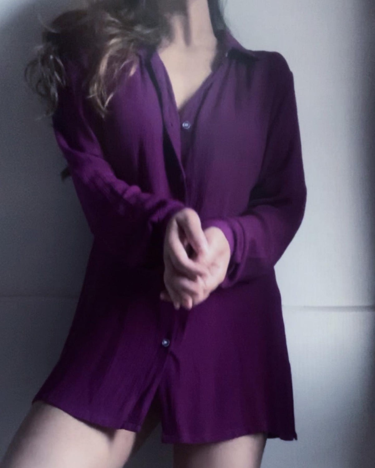 DARK PURPLE SAND SHIRT