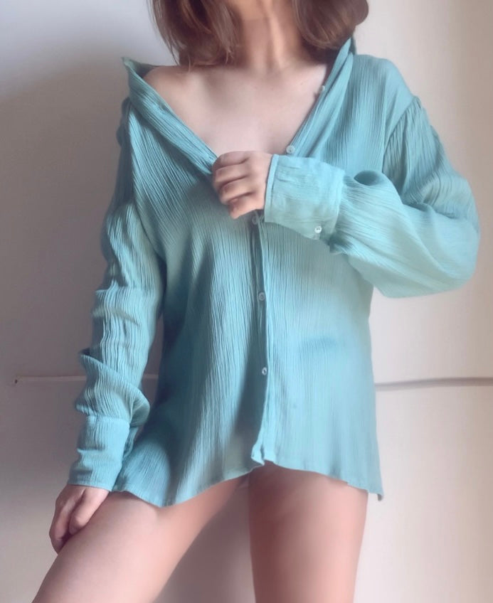 THE SAND SHIRT : Teal