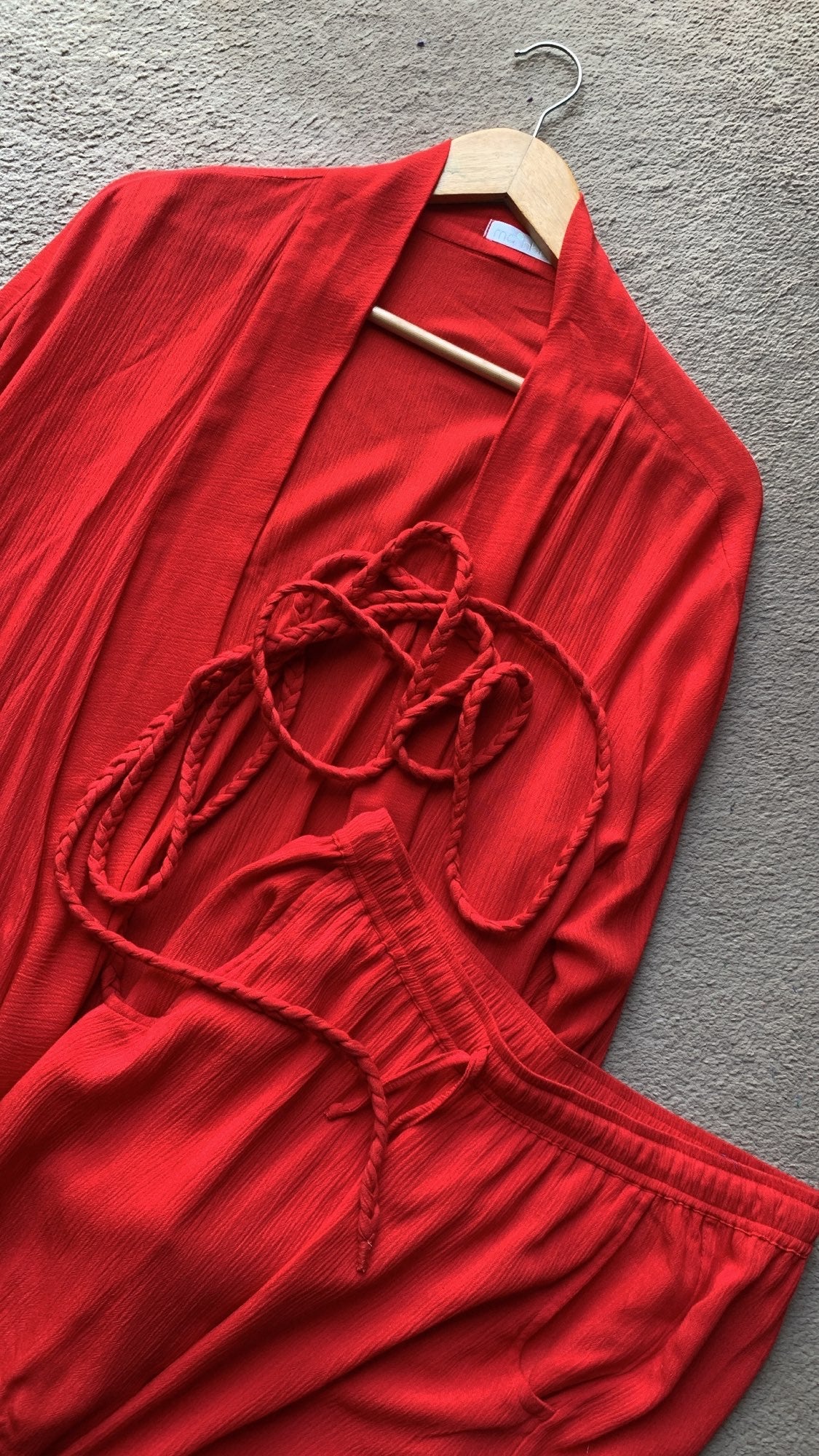 The Amber ( Braided ) : Red