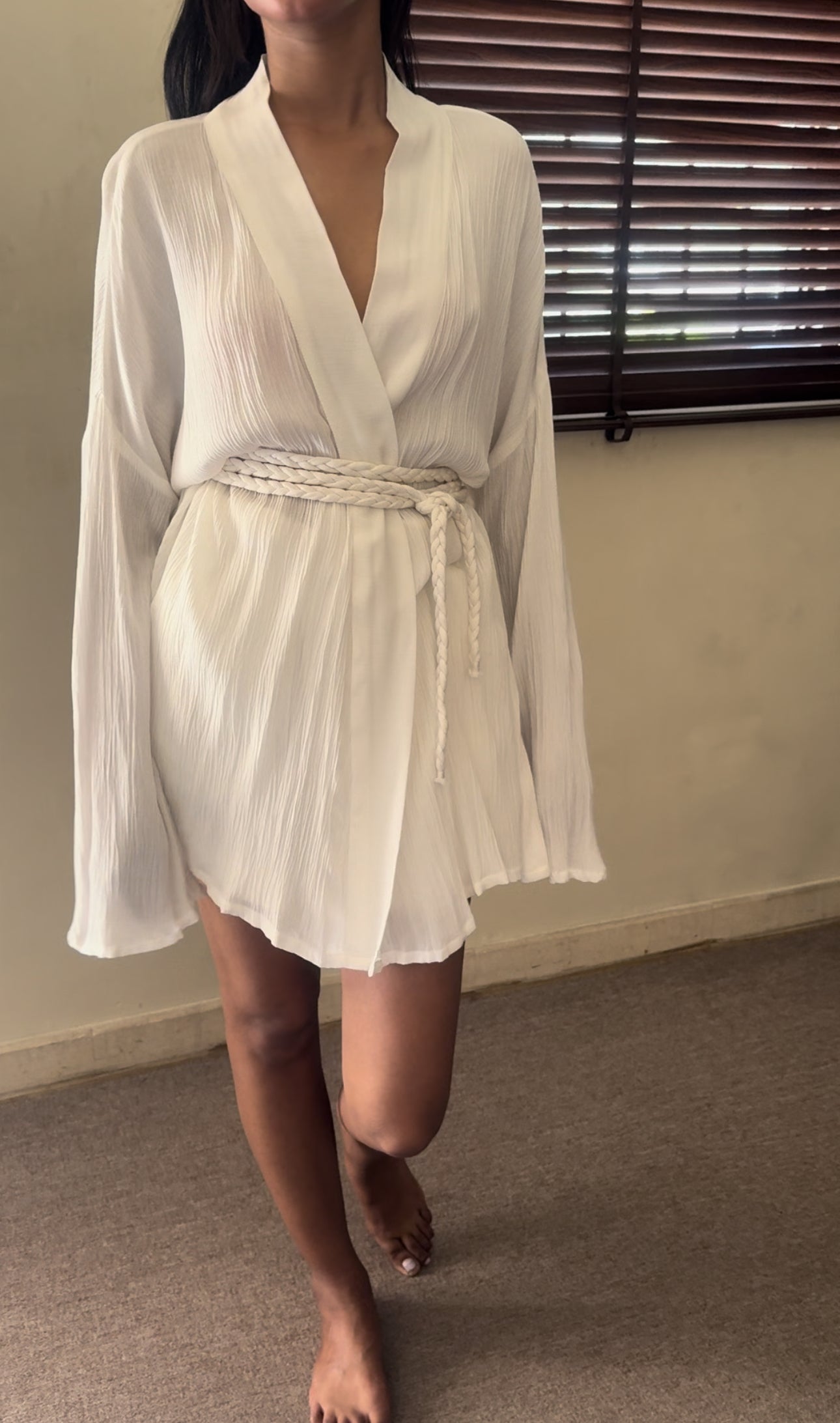 The Amber ( Braided ) : White