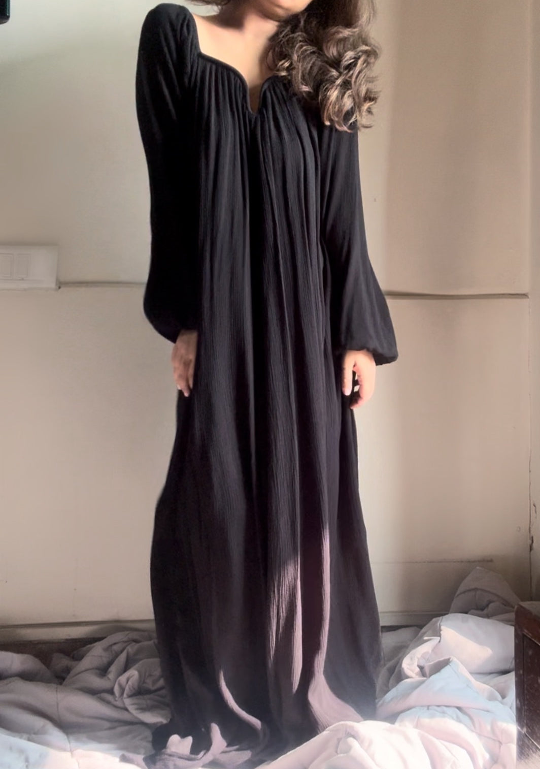 The Valentina Maxi : Black