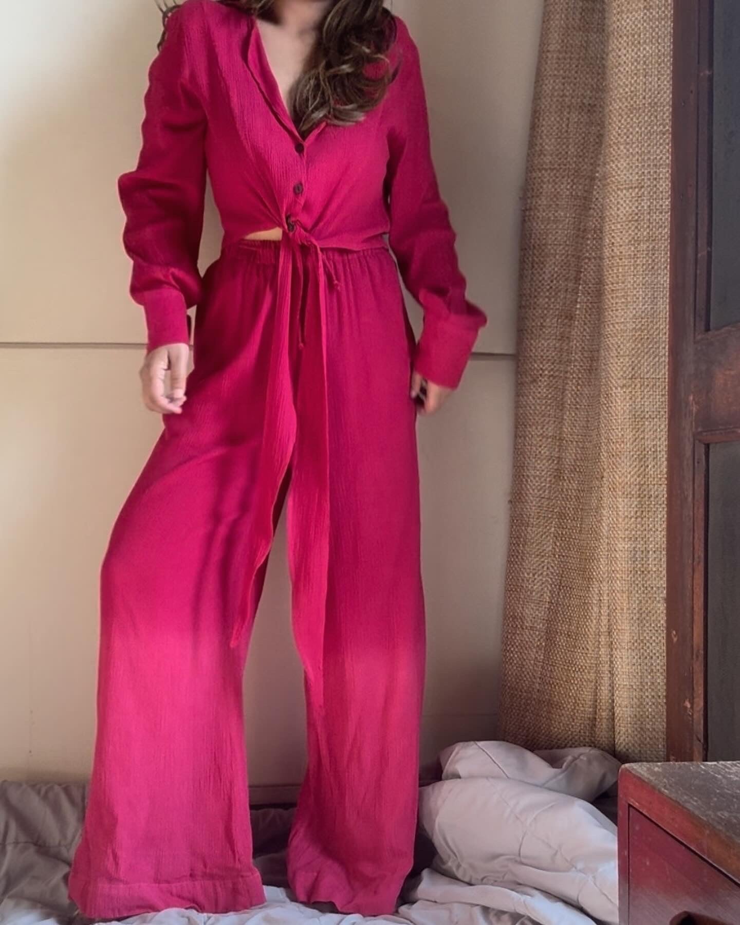 The Palms Eve  Set : Fuchsia Ombré