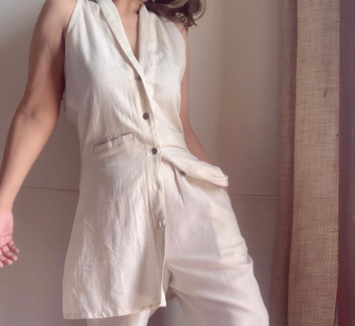 The Asteria  Top : White