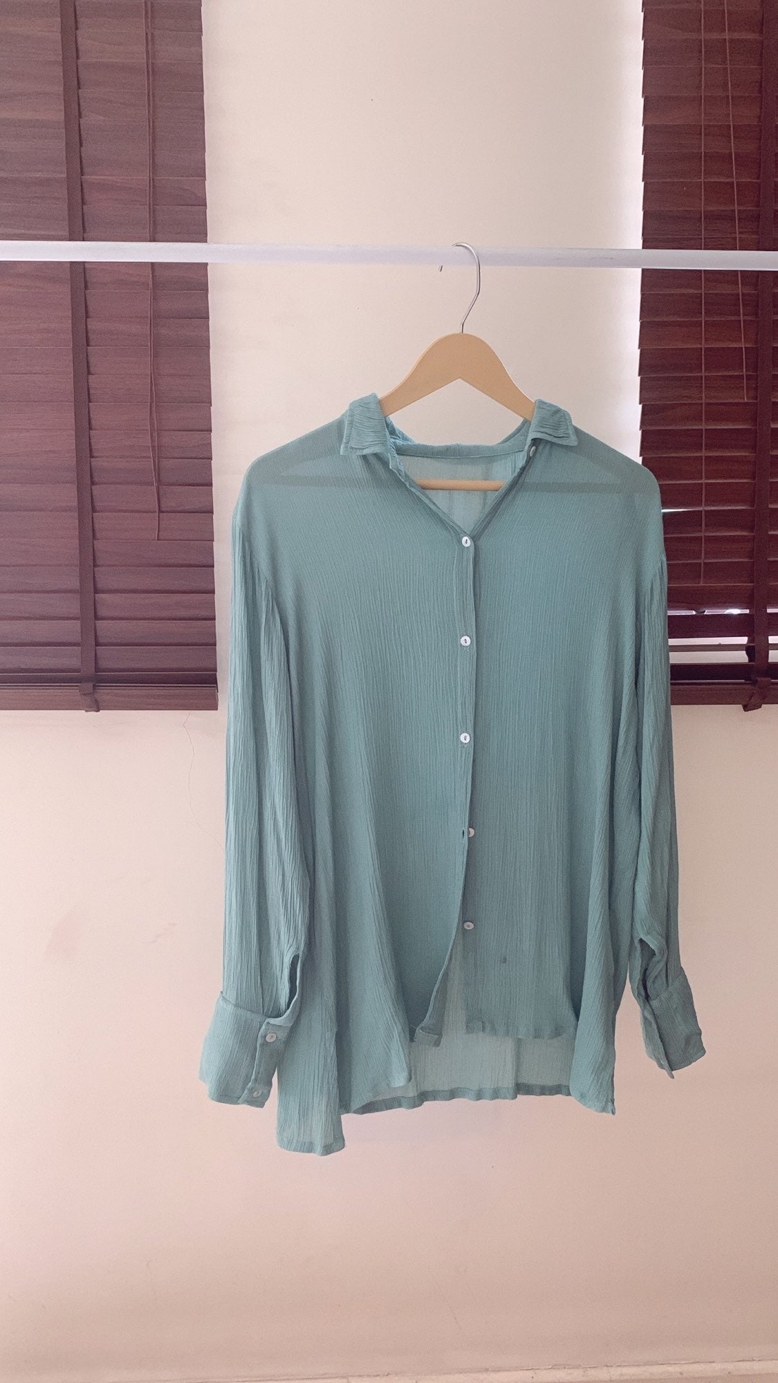 THE SAND SHIRT : Teal