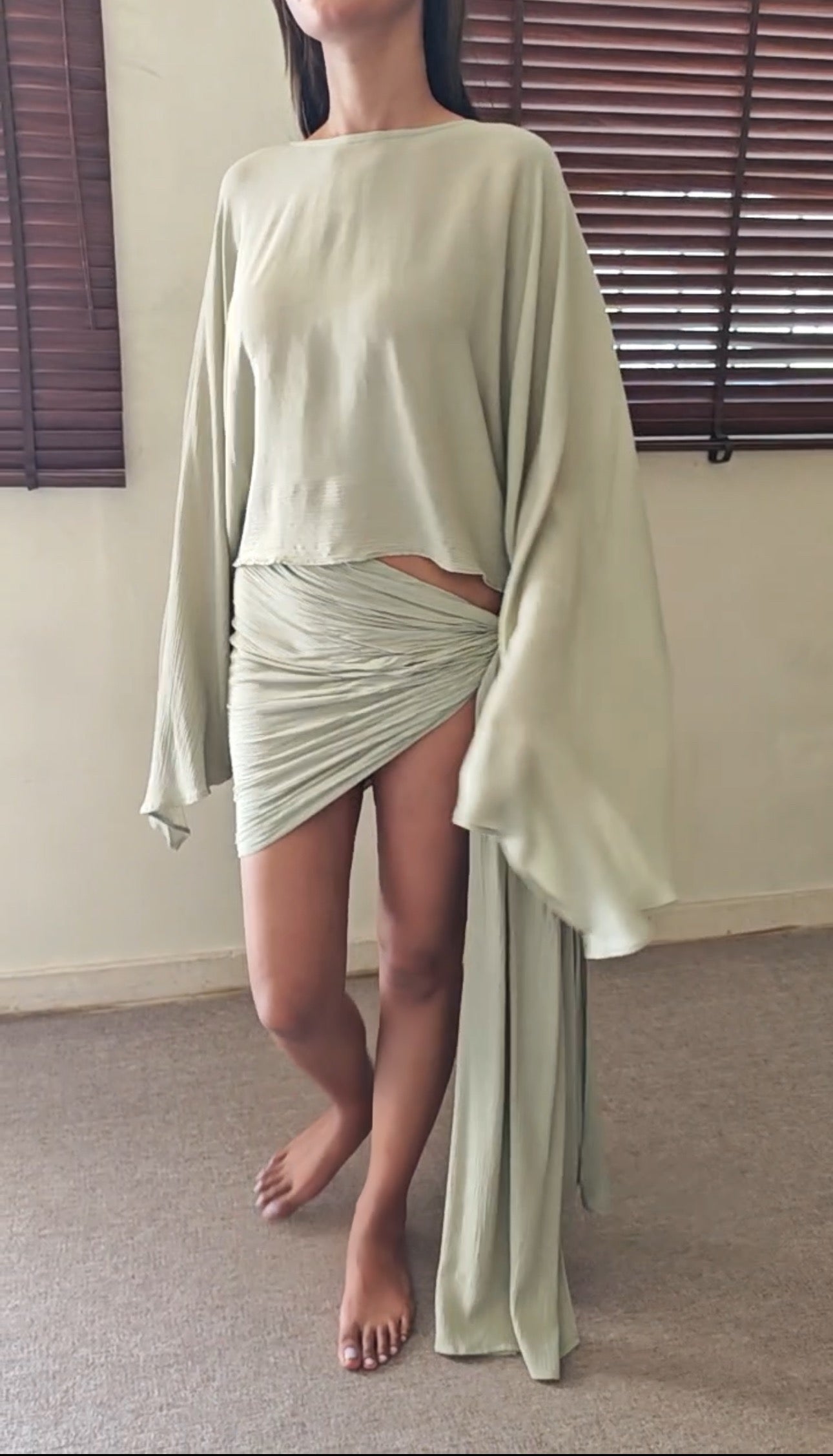The Wave Rider Set : Grey Beige
