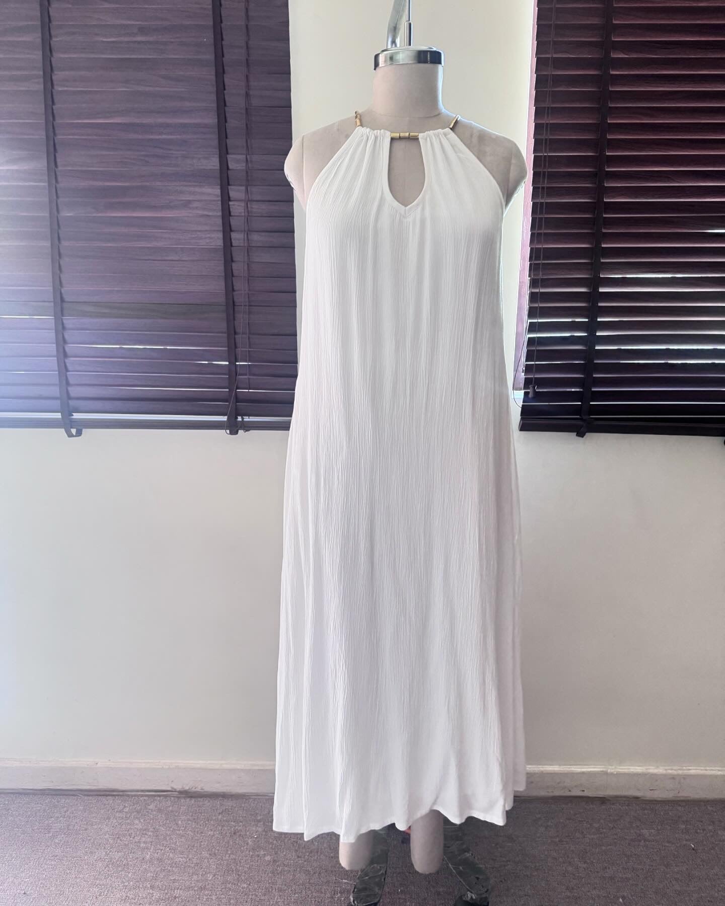 The Irene Maxi : White