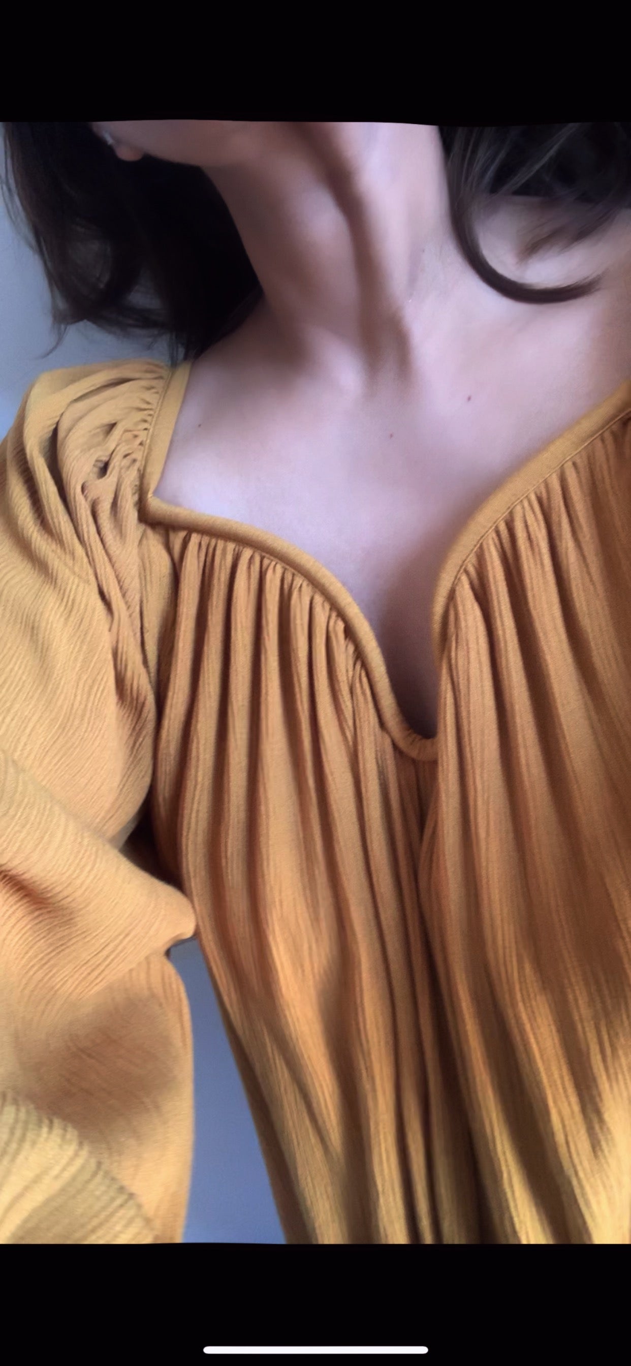 The Valentina Dress : Mustard