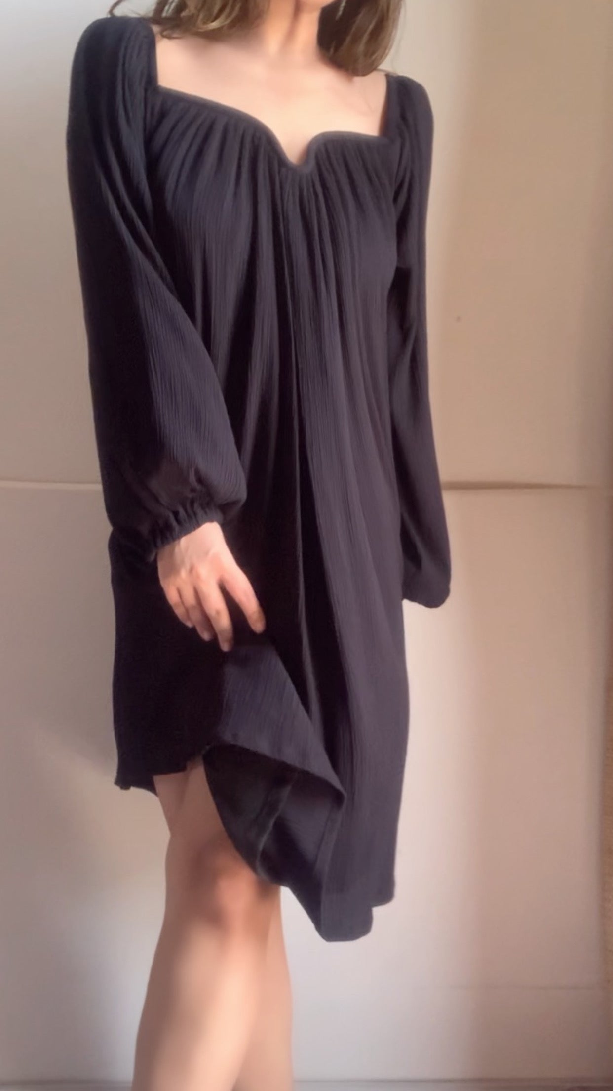 The Valentina Dress :  Black