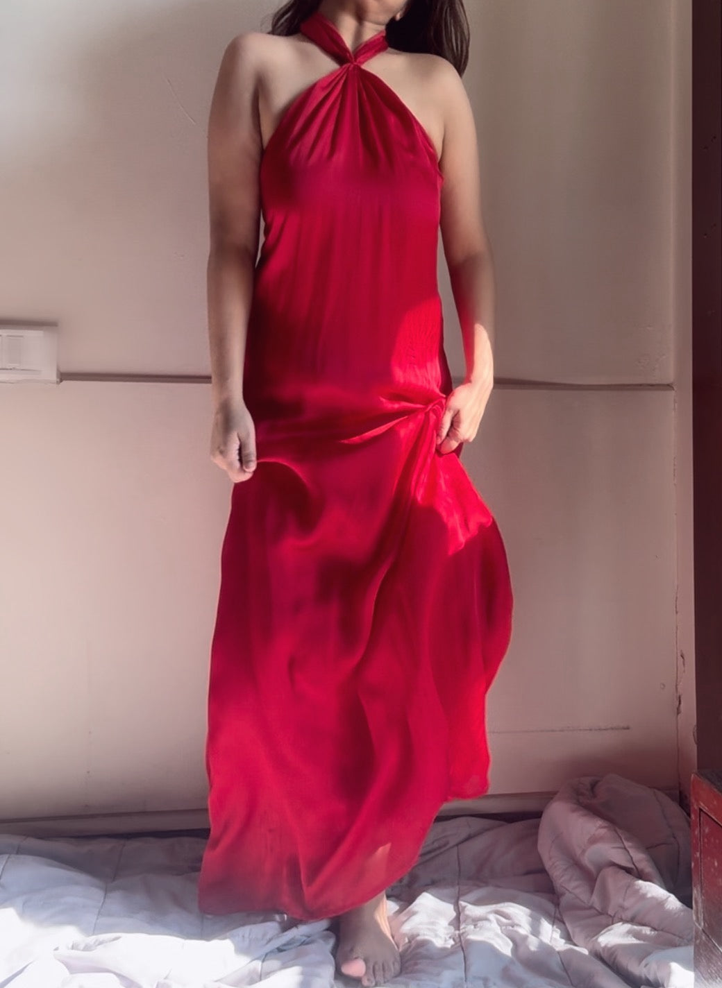 The Ruby Rose Maxi : Red