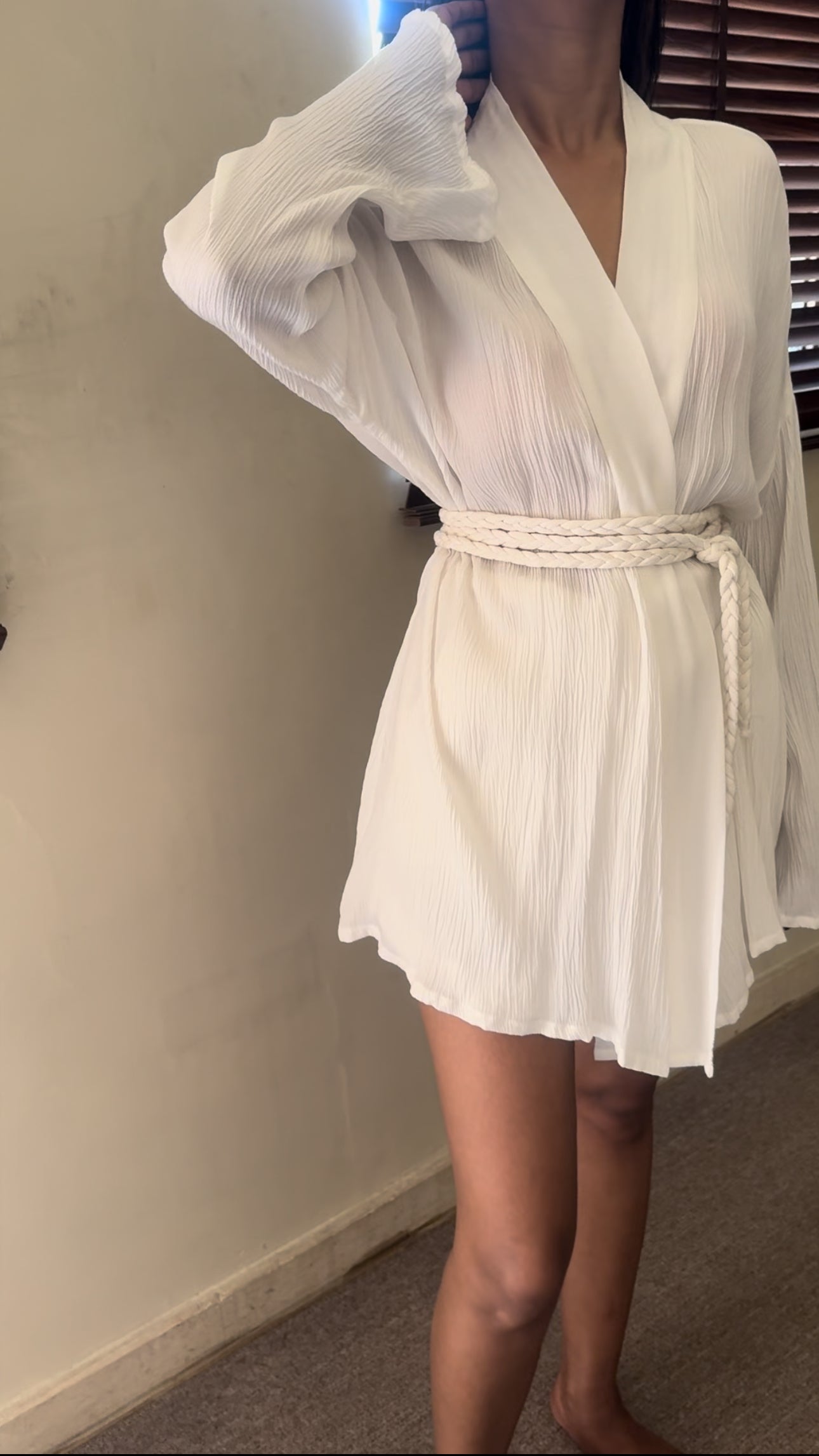 The Amber ( Braided ) : White