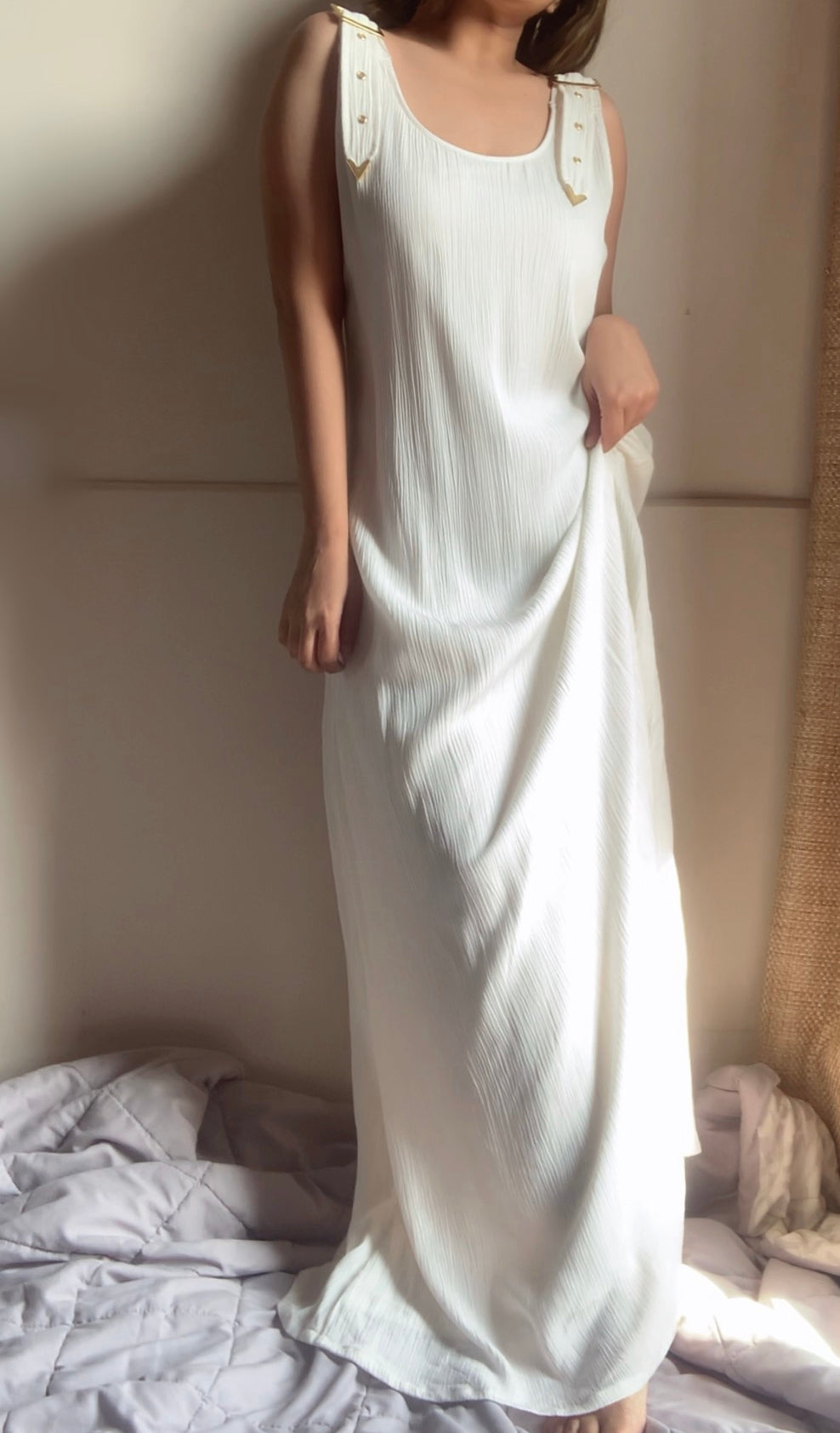 The Harlow Maxi : White
