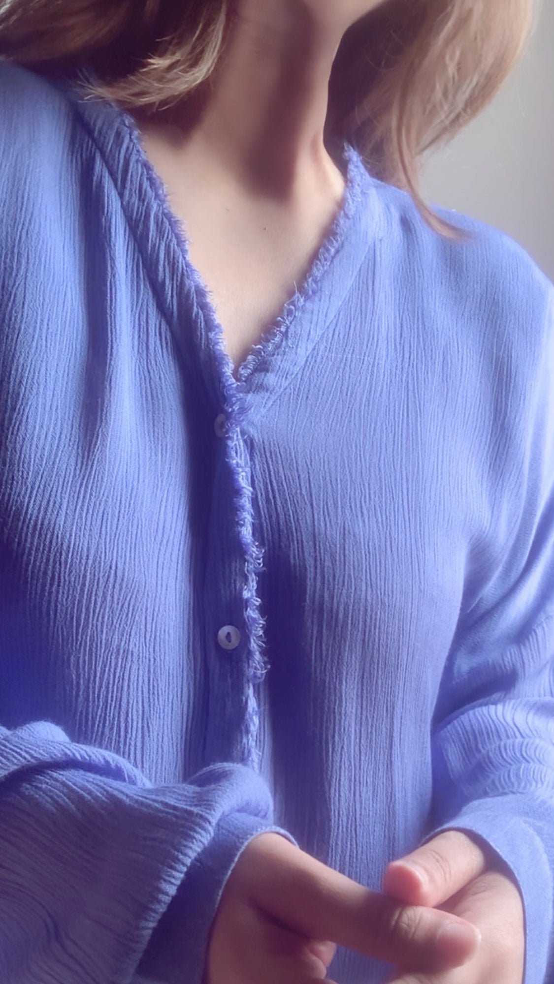 The Wavelet Shirt : Lilac