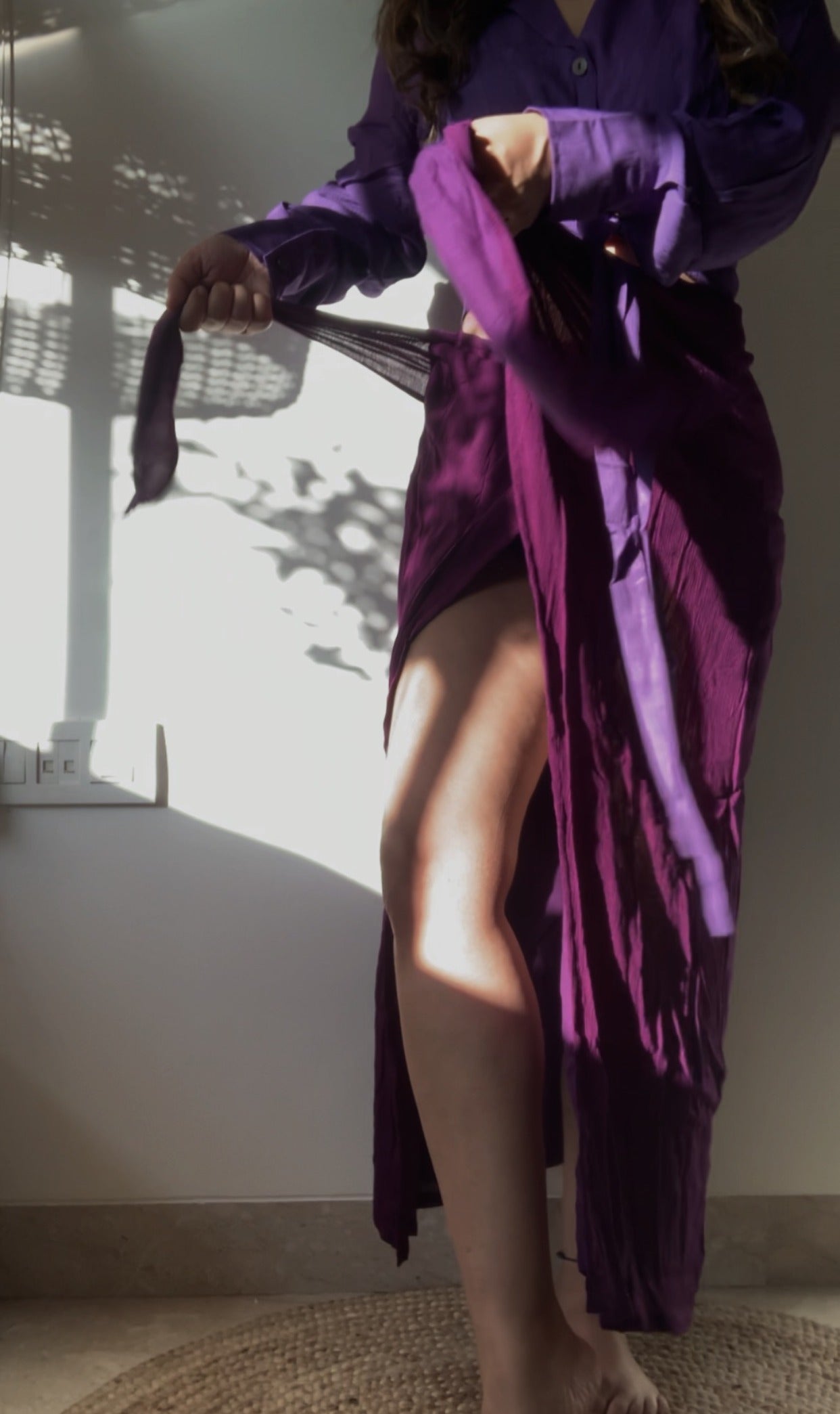 THE PALM DAYS SET : Tones of purple