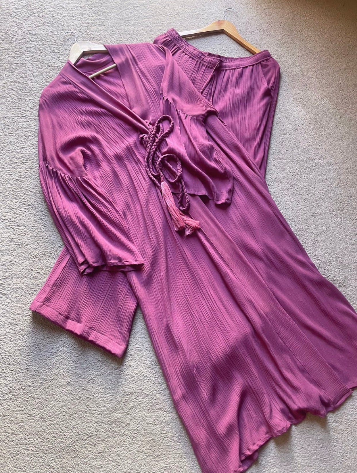 The Alexandra Long : Rose Pink