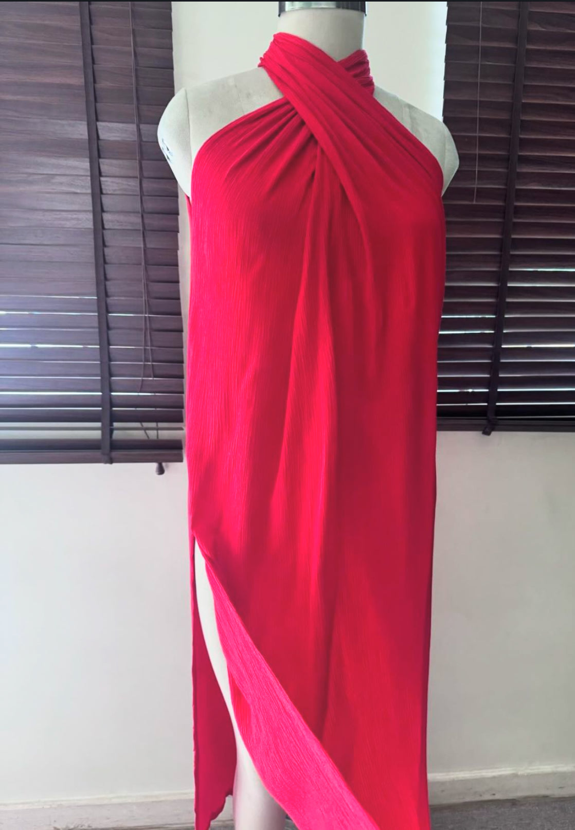 The Poseidon ( back covered ) Long Set : Red