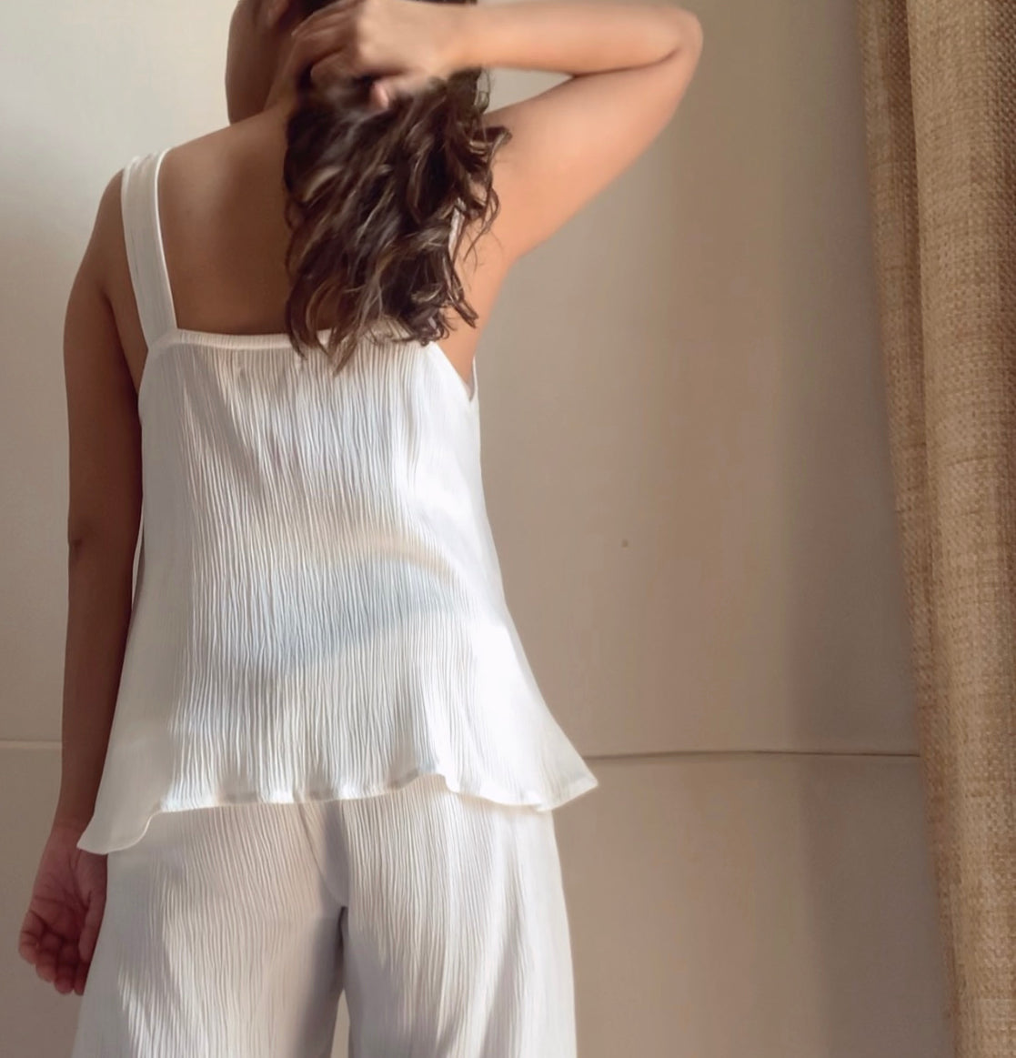 The Harlow Top :  White