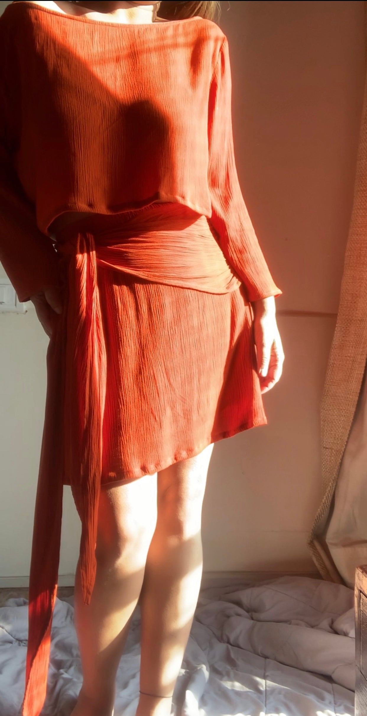 The Fading Sunset Set : Burnt Orange
