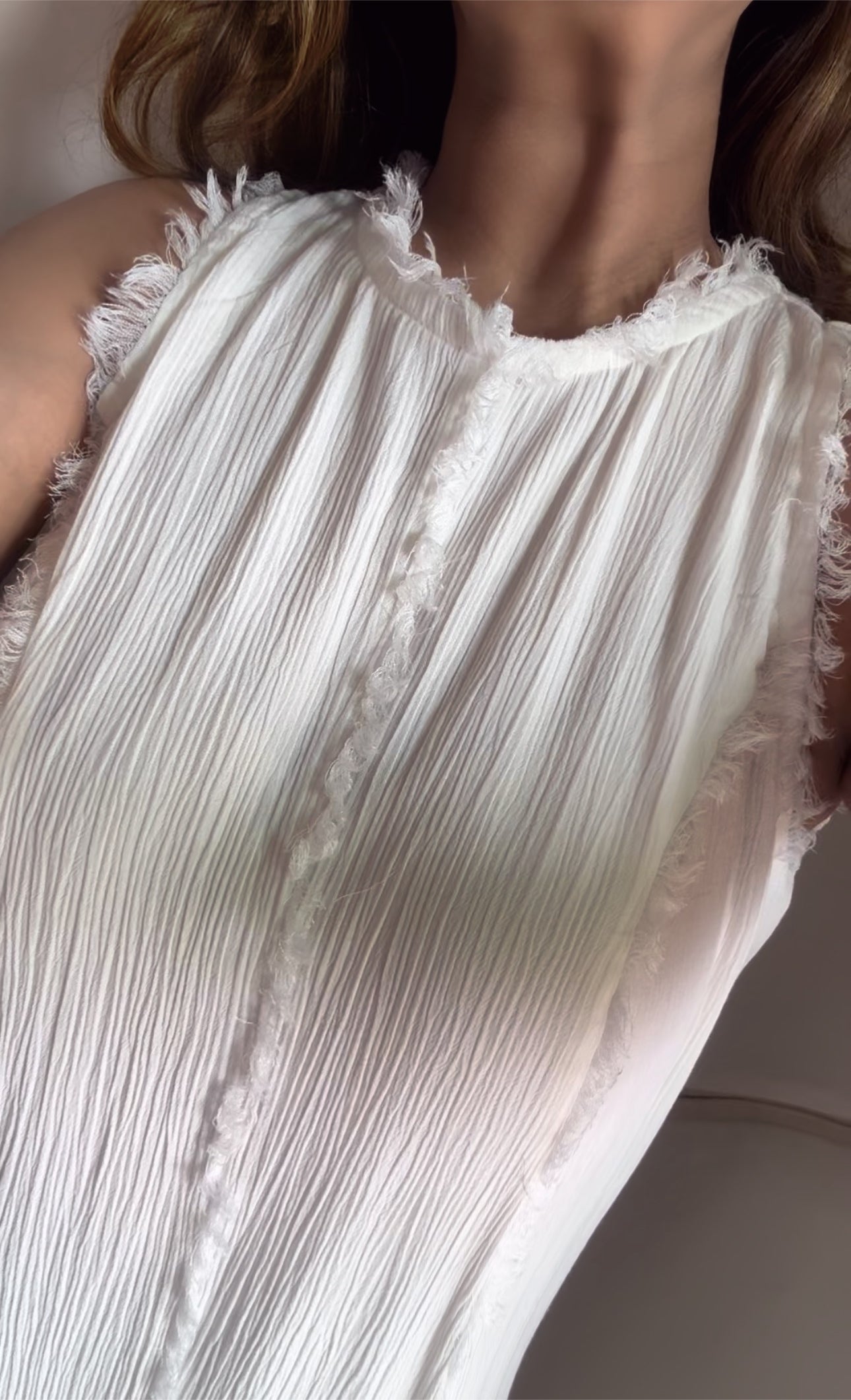The Zaria Maxi : White