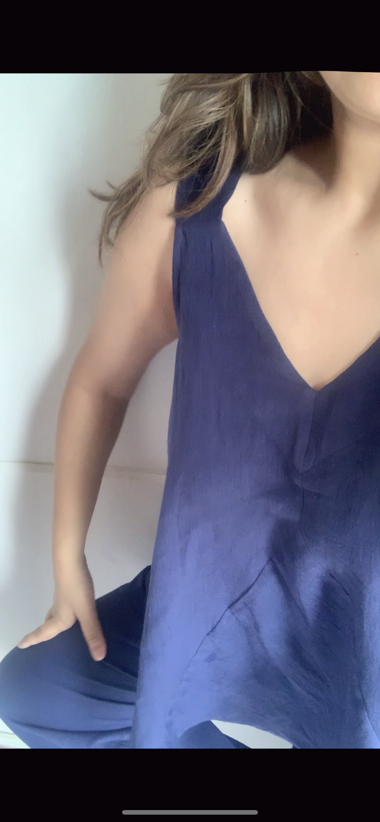 The Hail Top :  Navy